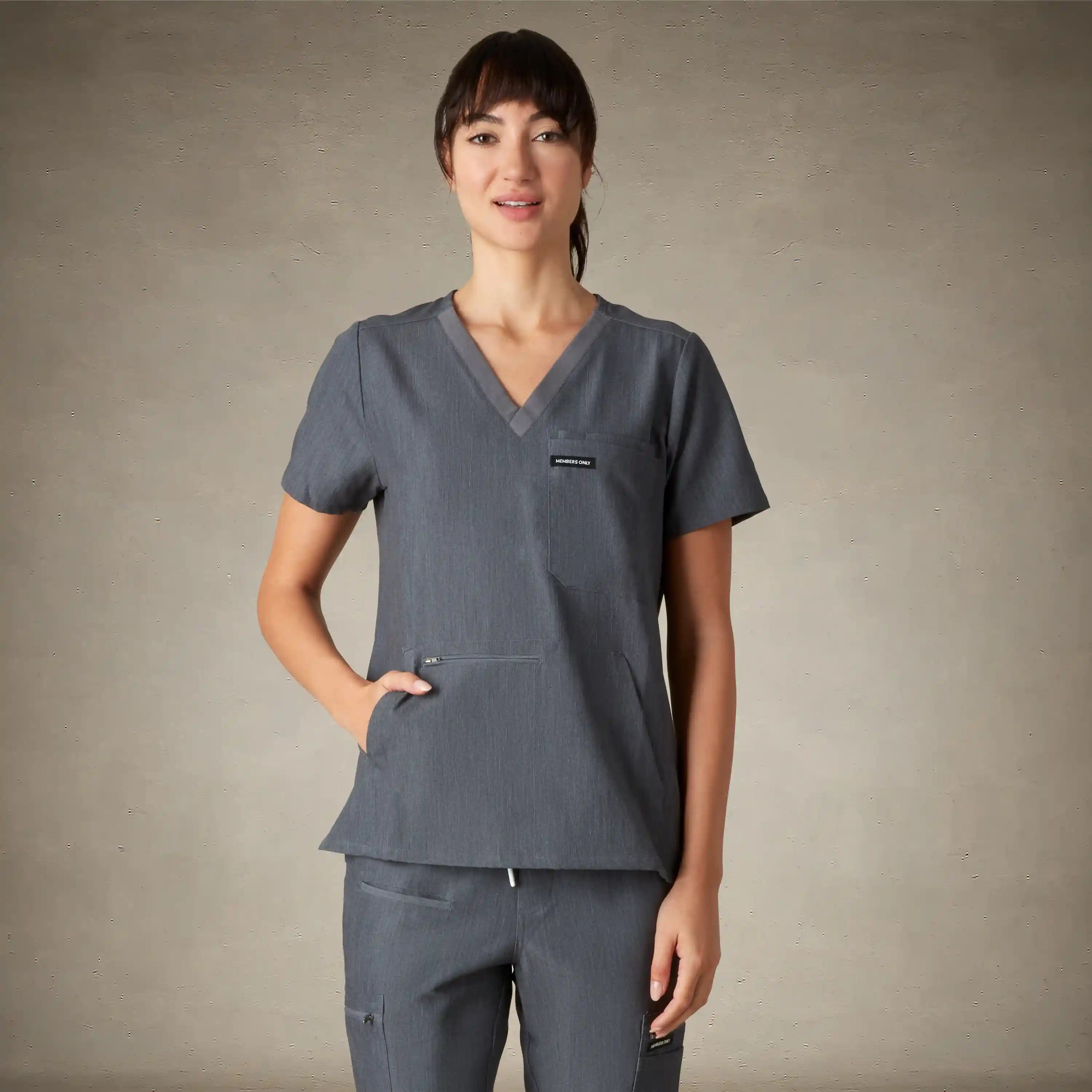 Cordoba 5-Pocket Scrub Top