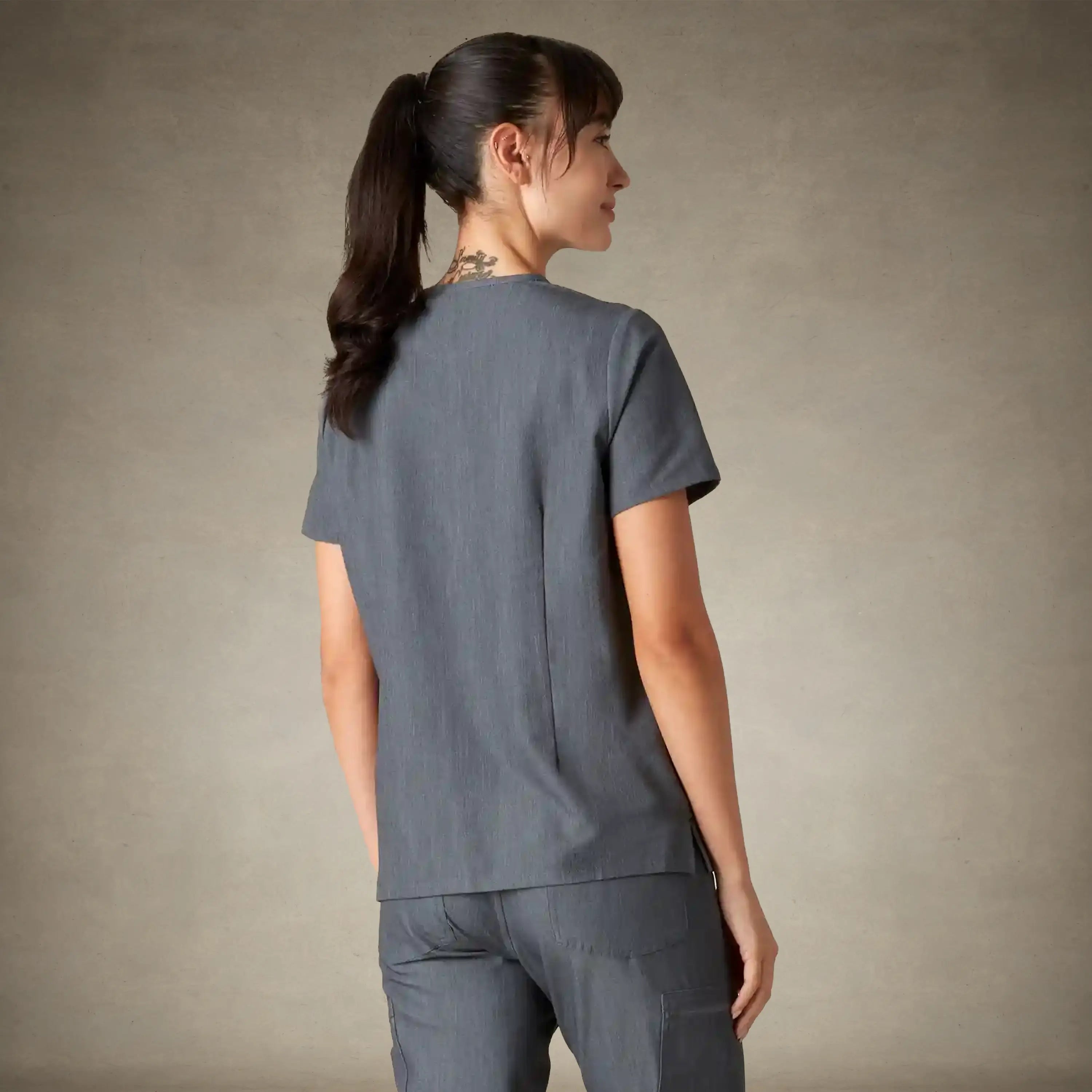 Cordoba 5-Pocket Scrub Top
