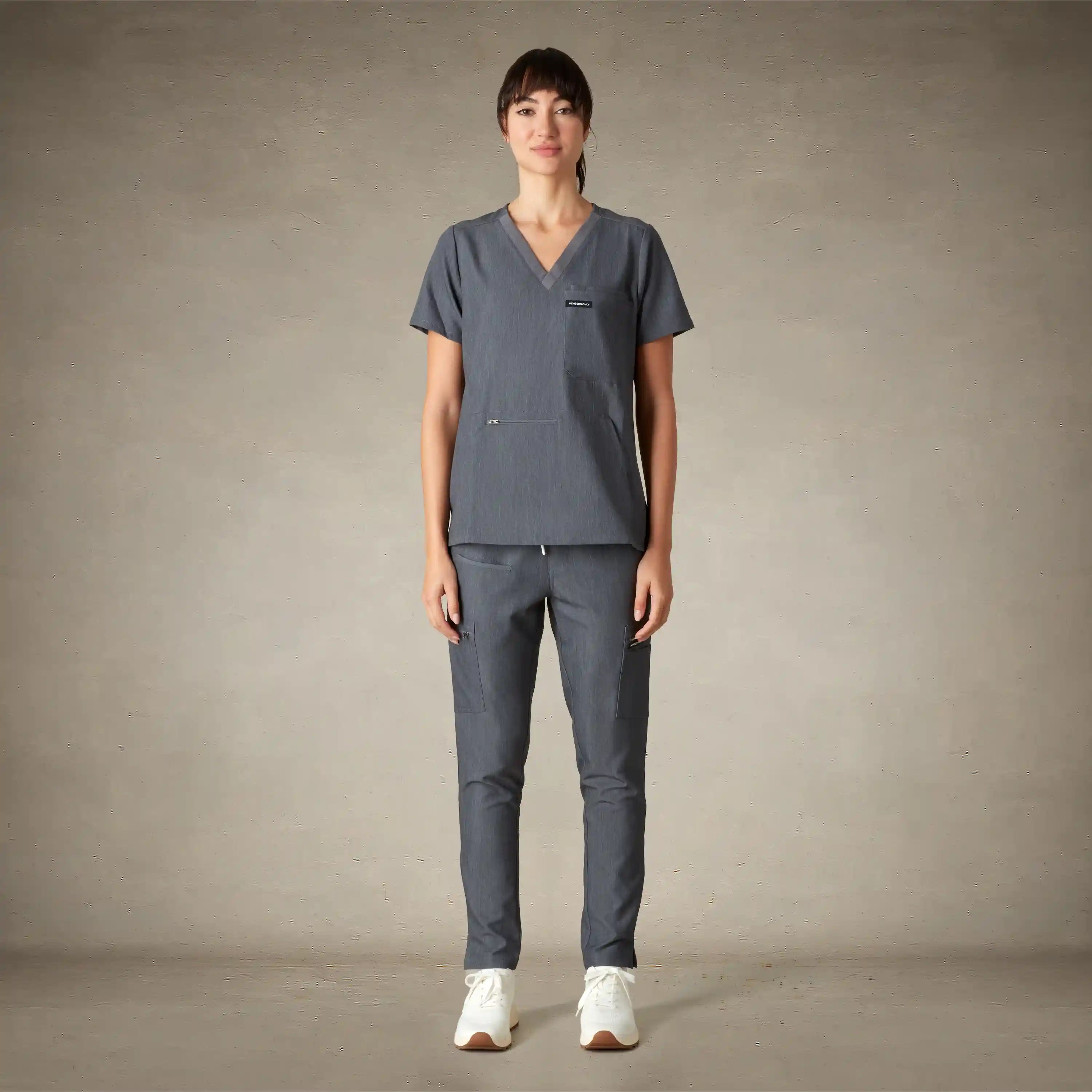 Cordoba 5-Pocket Scrub Top