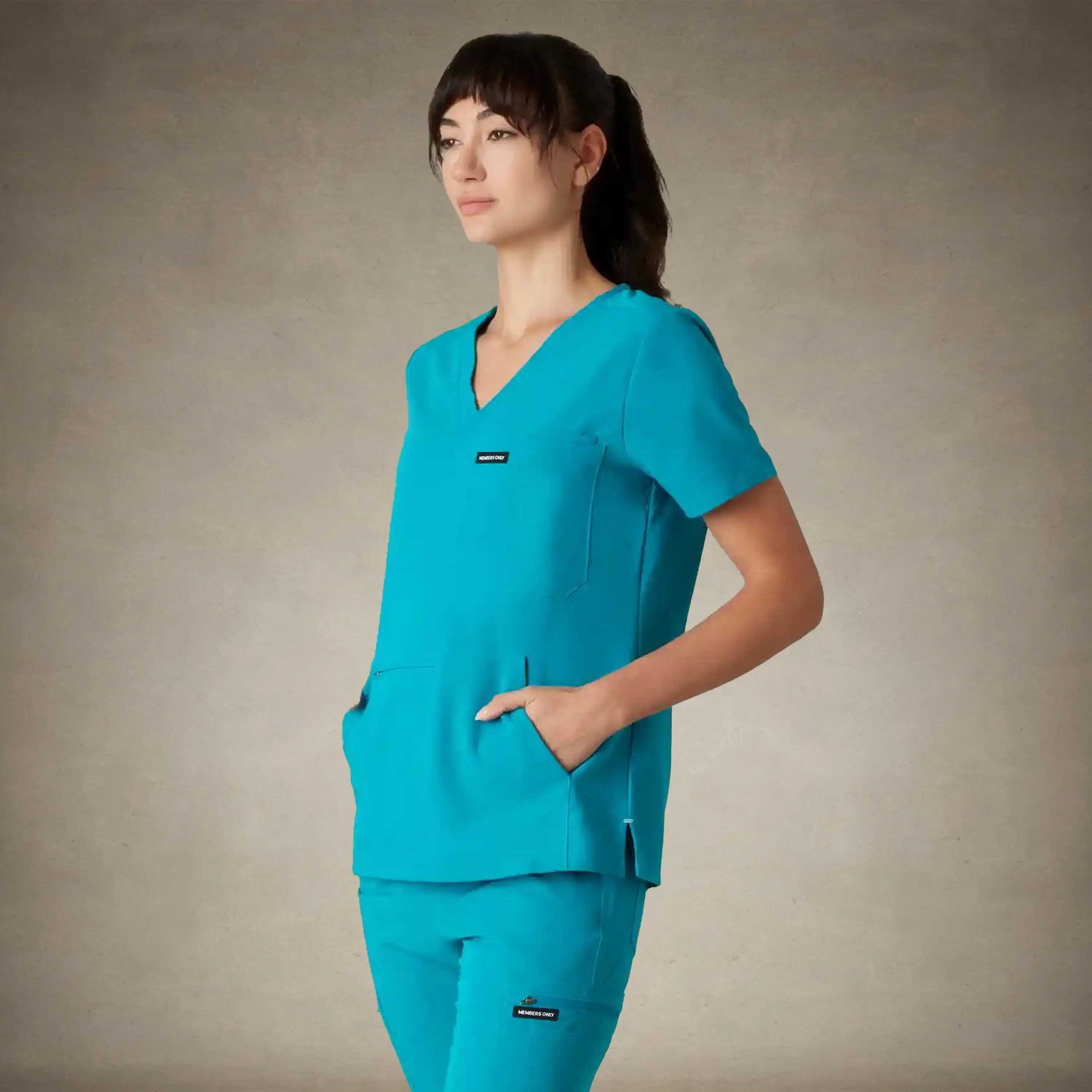 Cordoba 5-Pocket Scrub Top