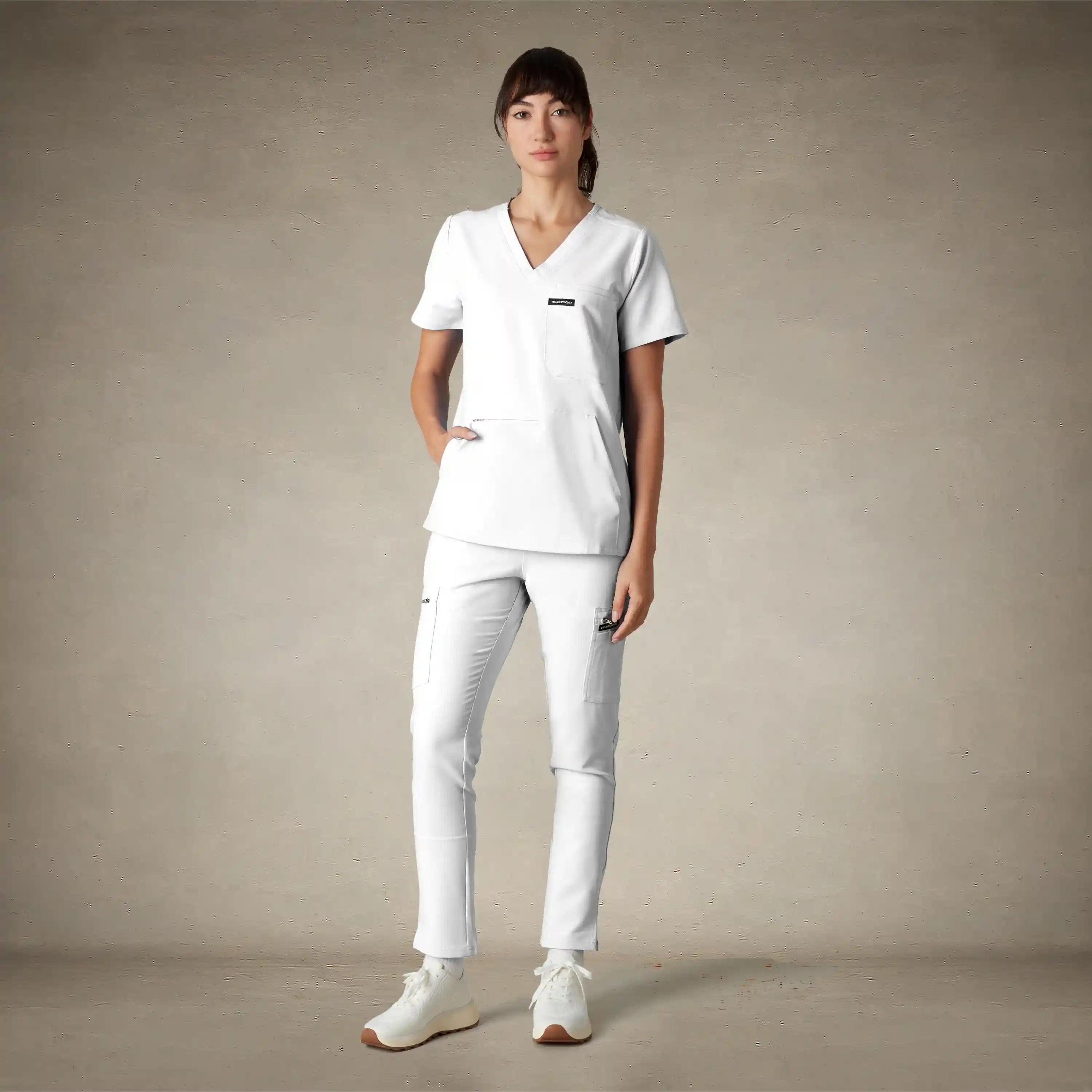 Cordoba 5-Pocket Scrub Top