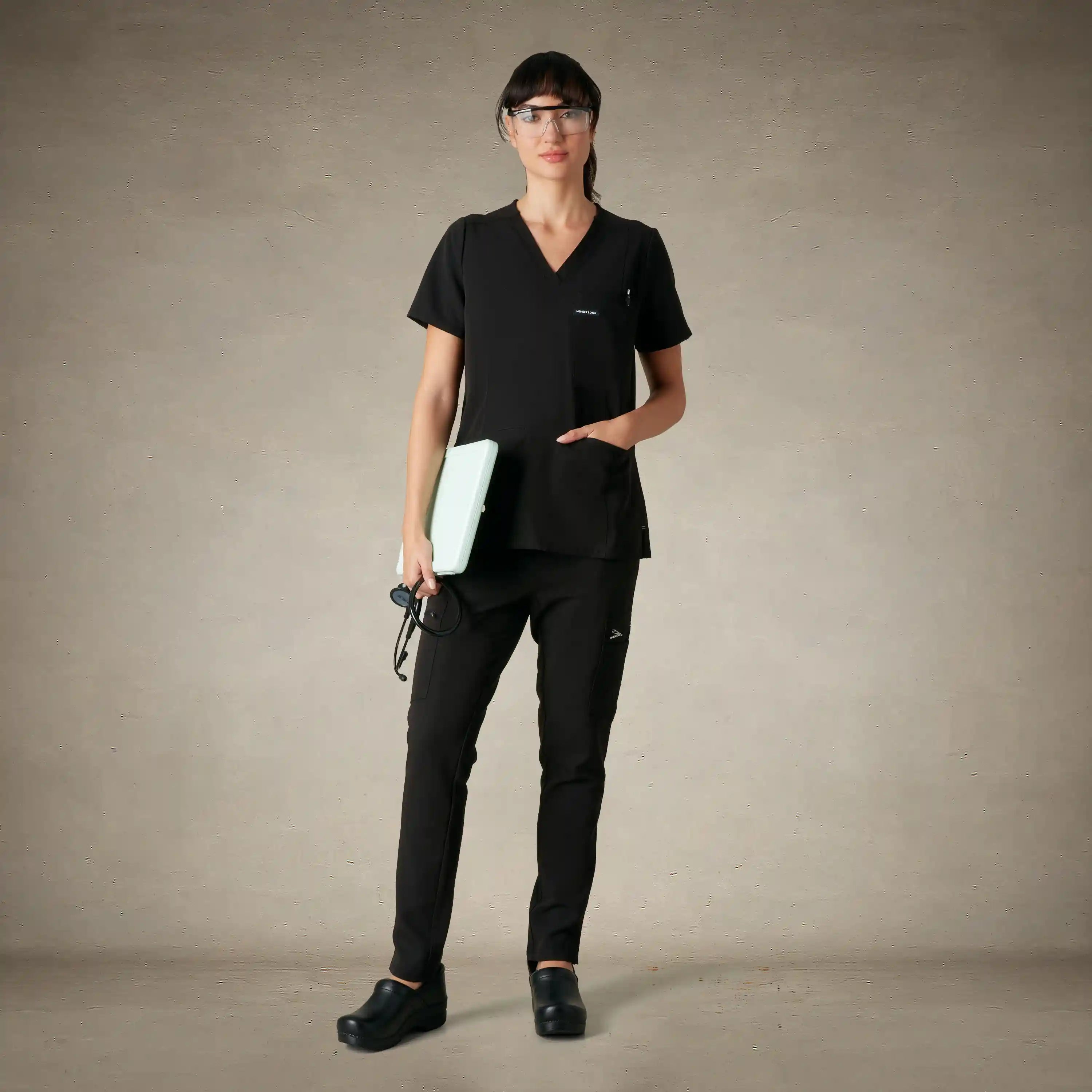 Siena 5-Pocket Scrub Top