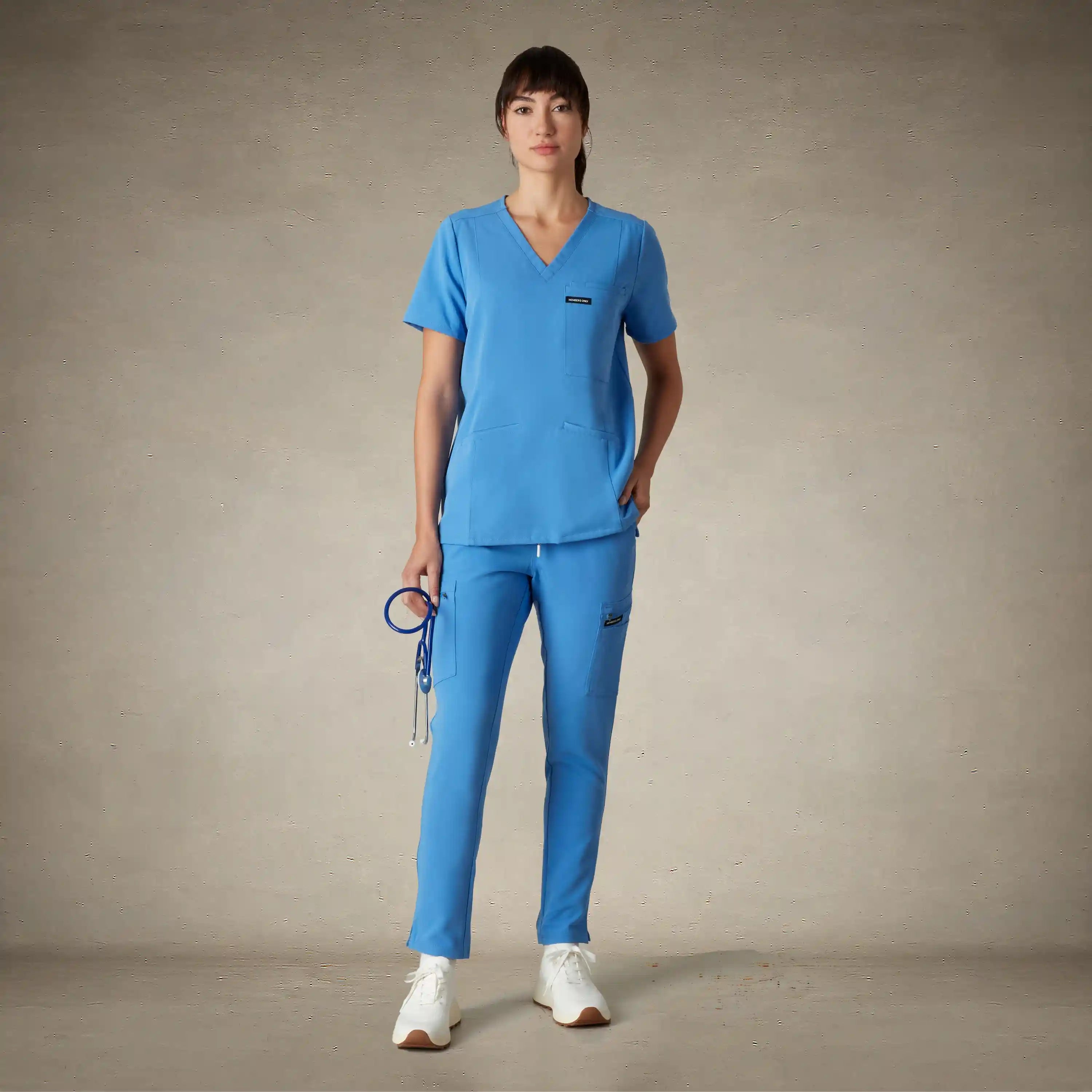 Siena 5-Pocket Scrub Top