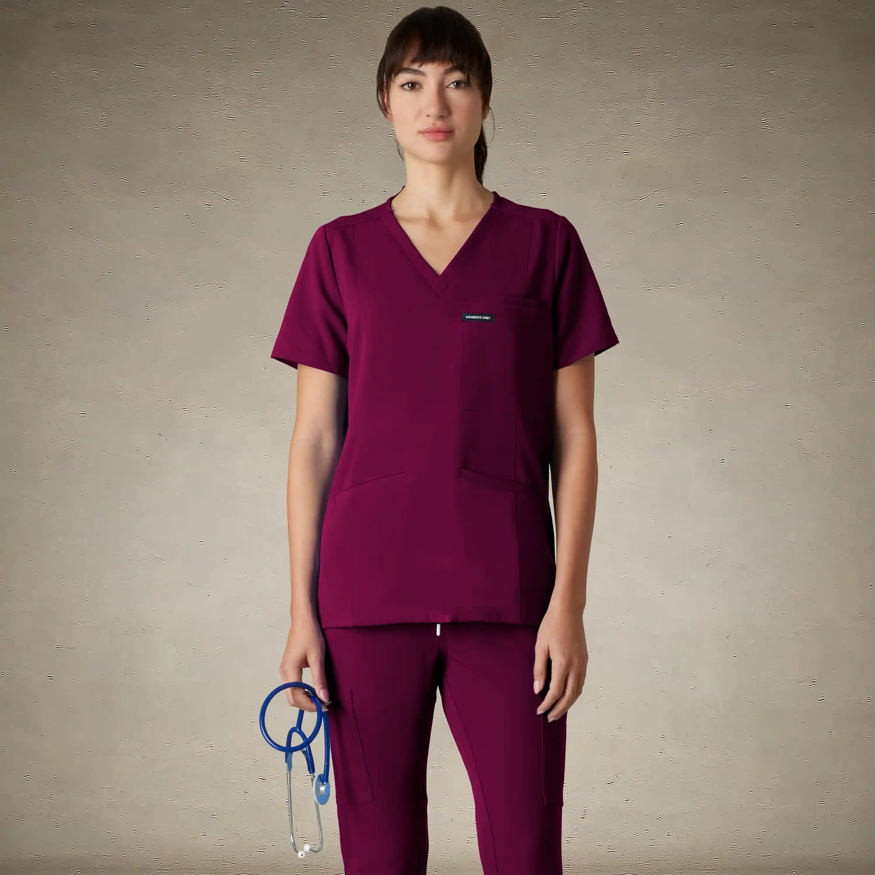 Siena 5-Pocket Scrub Top