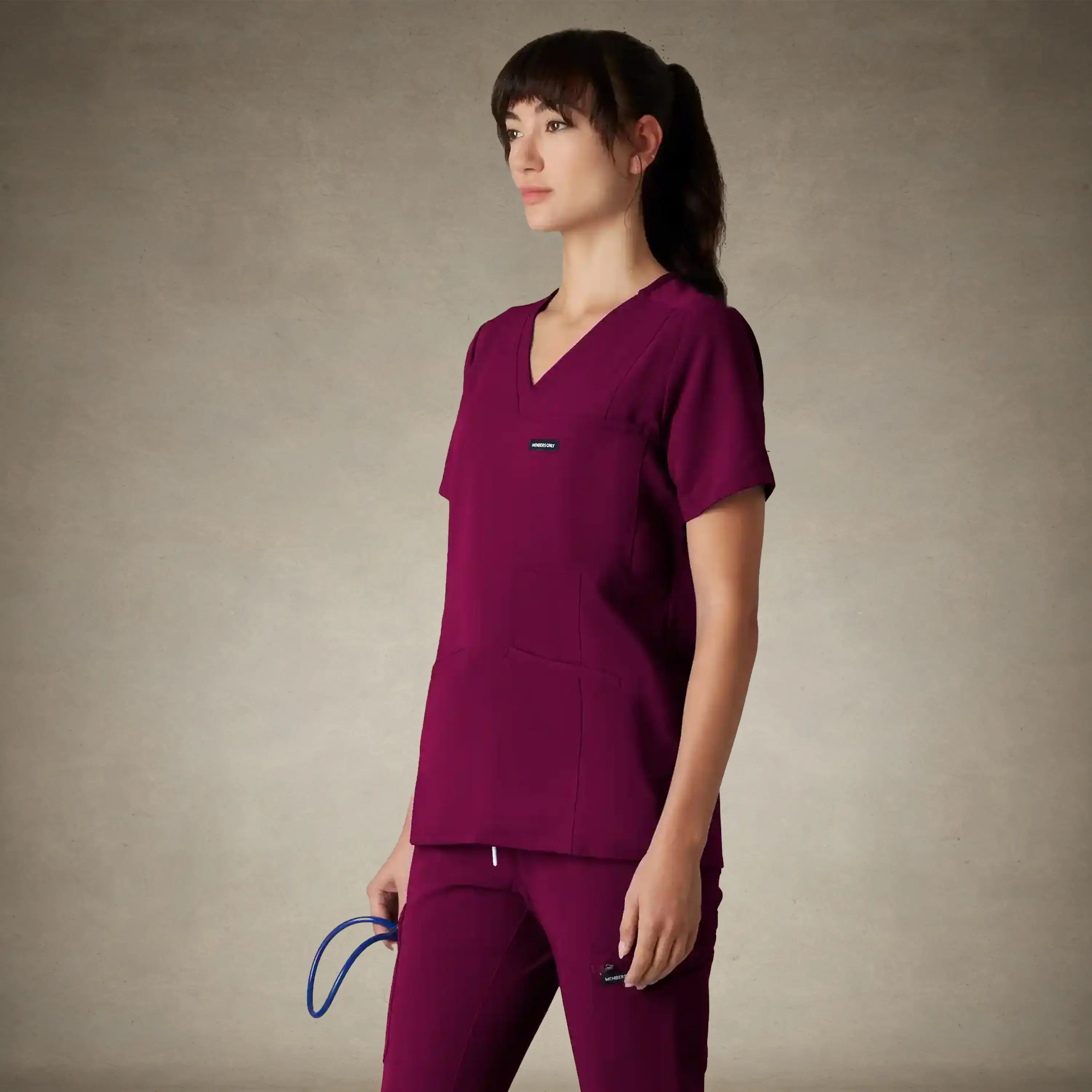 Siena 5-Pocket Scrub Top