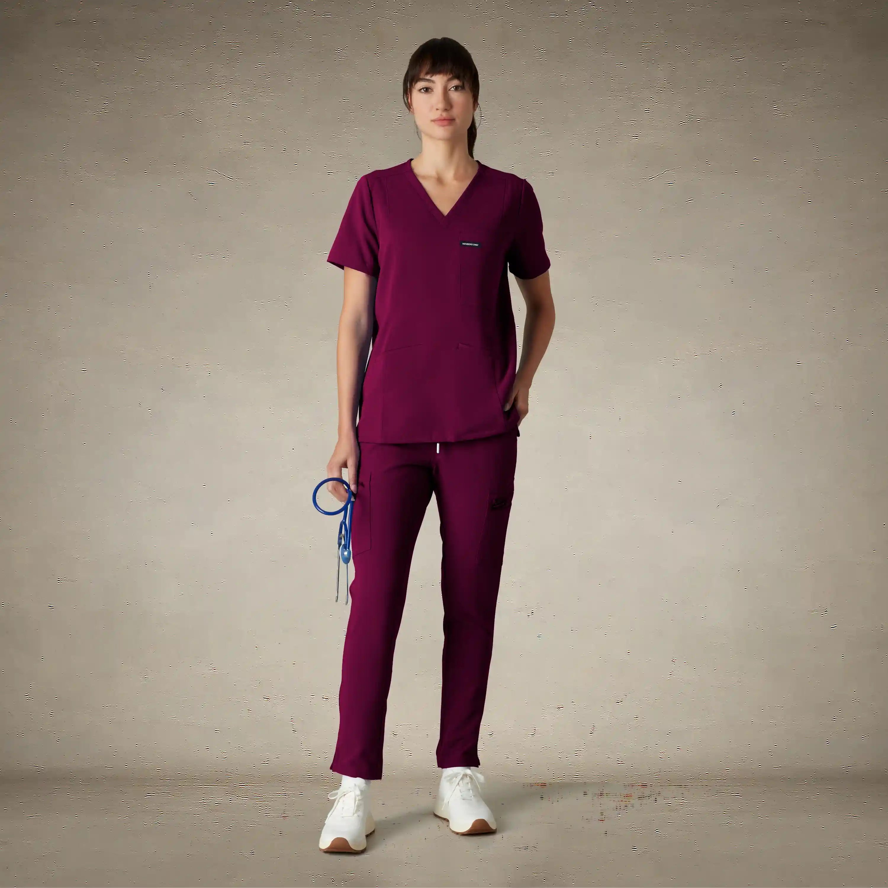 Siena 5-Pocket Scrub Top