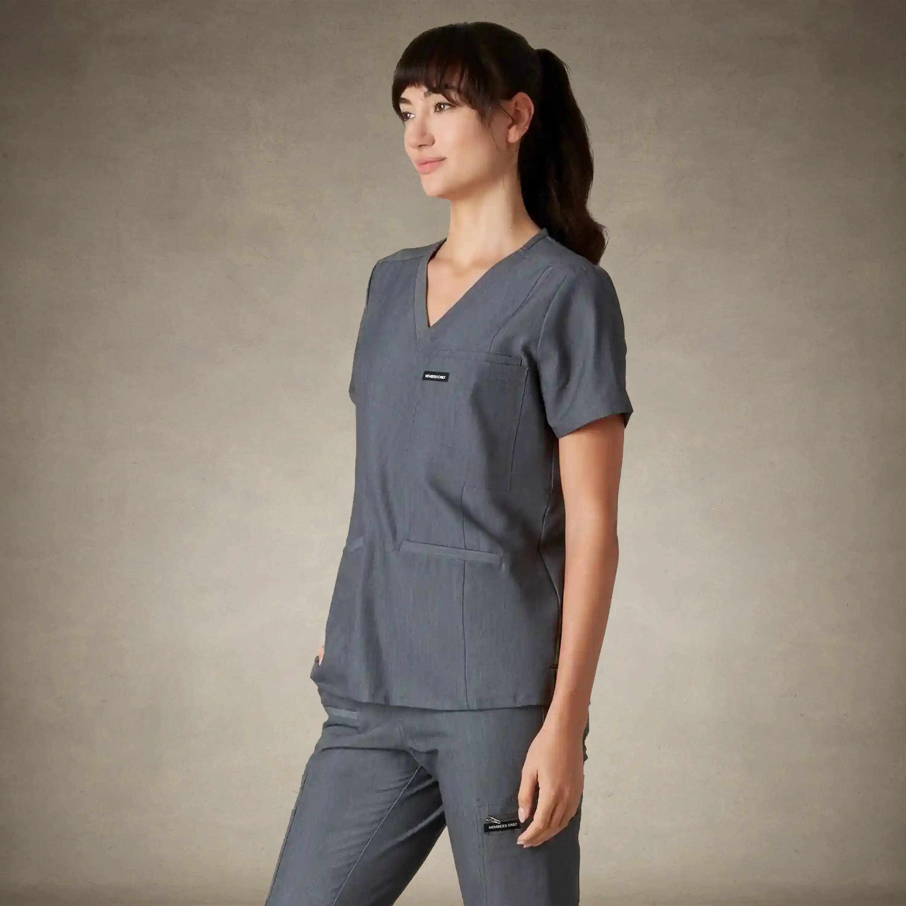 Siena 5-Pocket Scrub Top