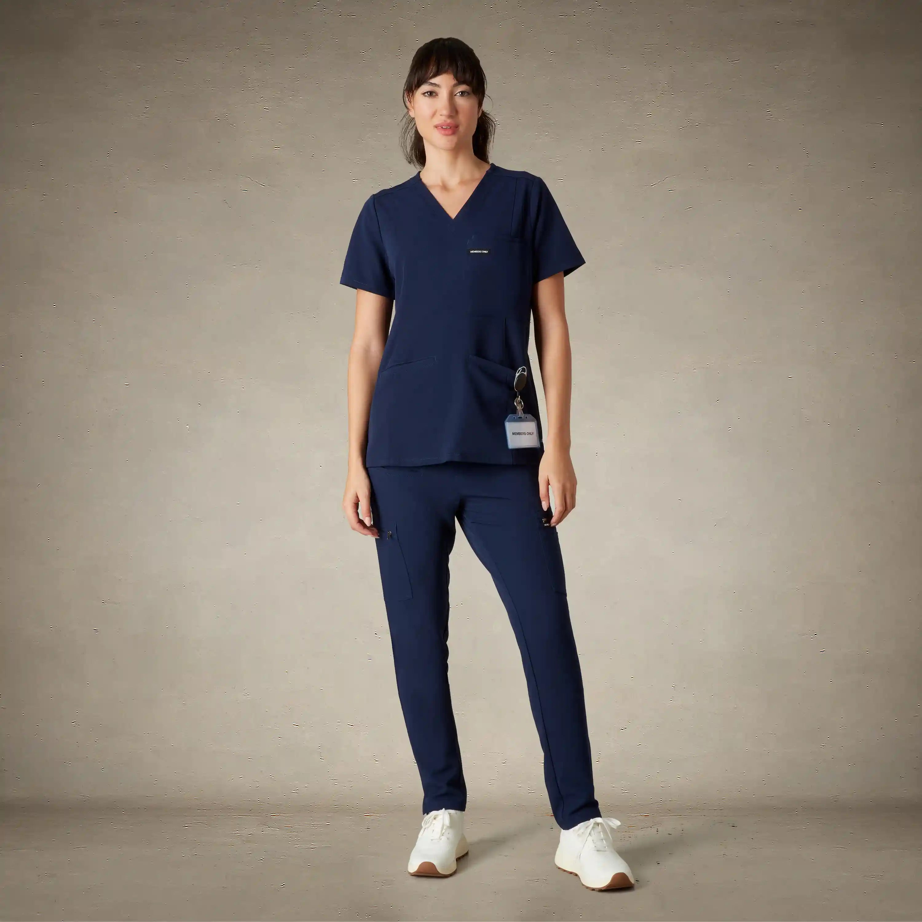 Siena 5-Pocket Scrub Top