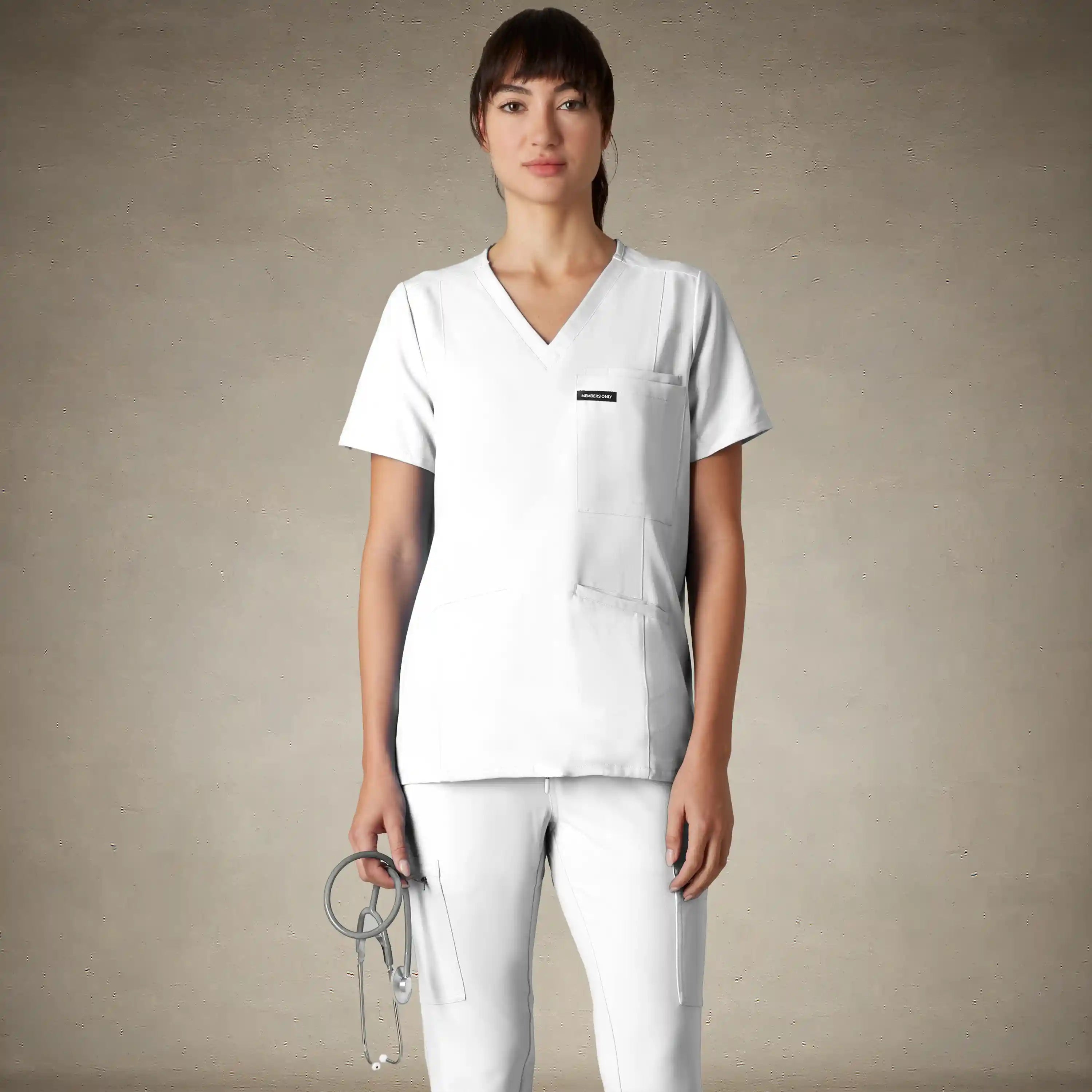 Siena 5-Pocket Scrub Top
