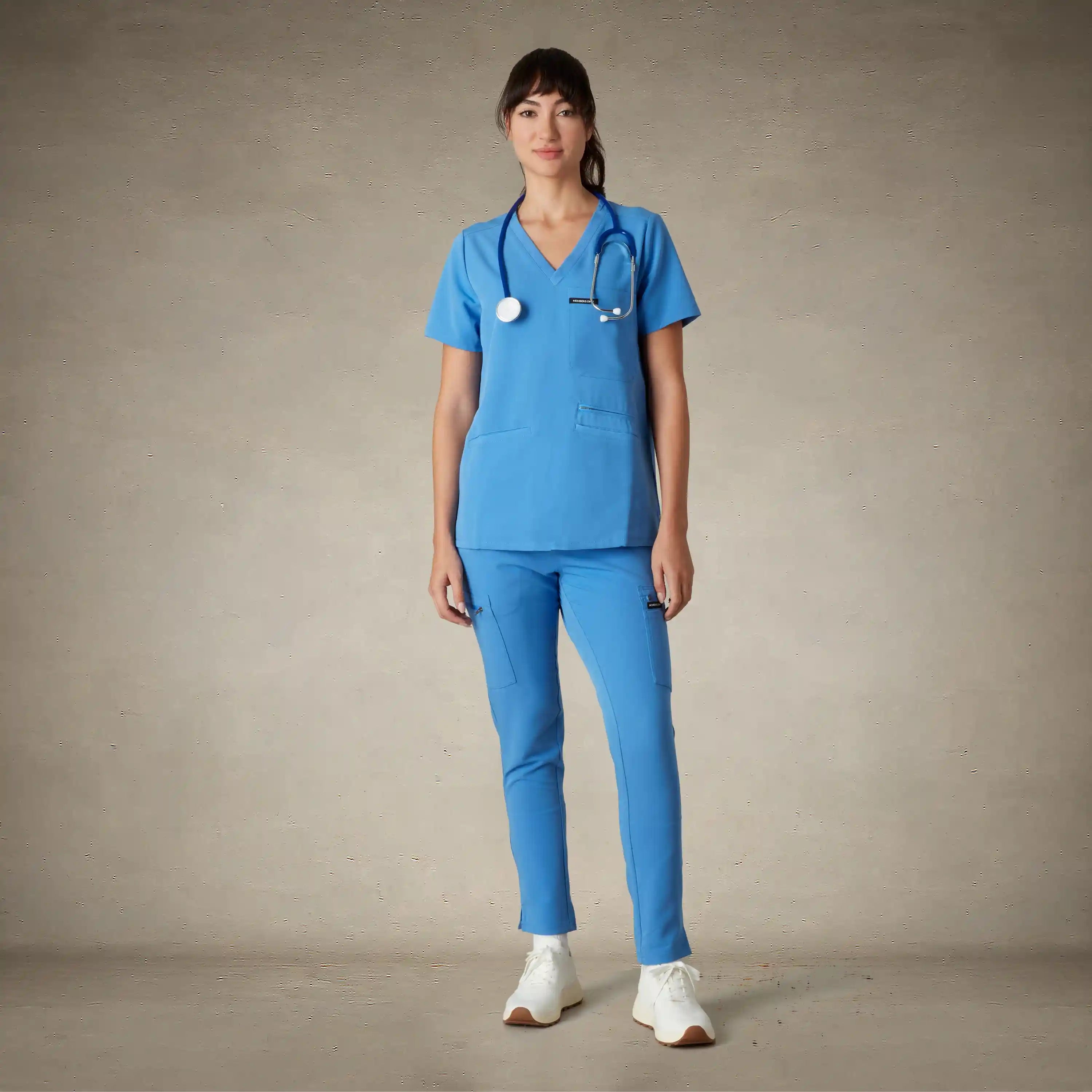 Palermo 4-Pocket Scrub Top