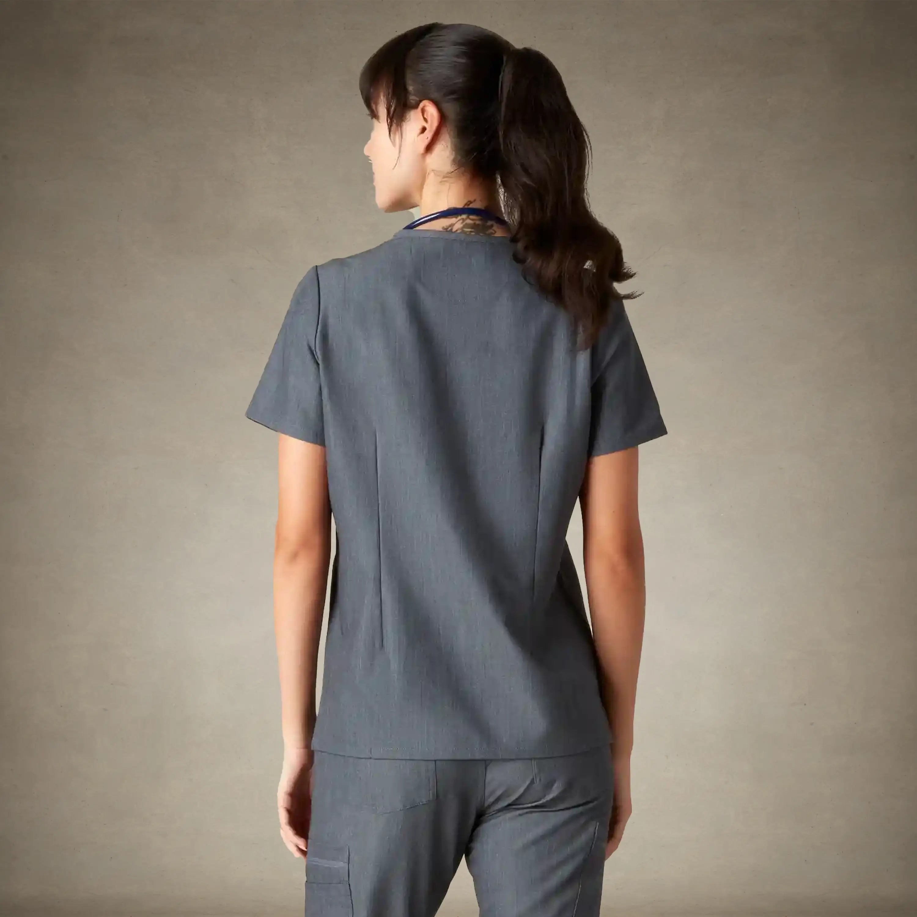 Palermo 4-Pocket Scrub Top