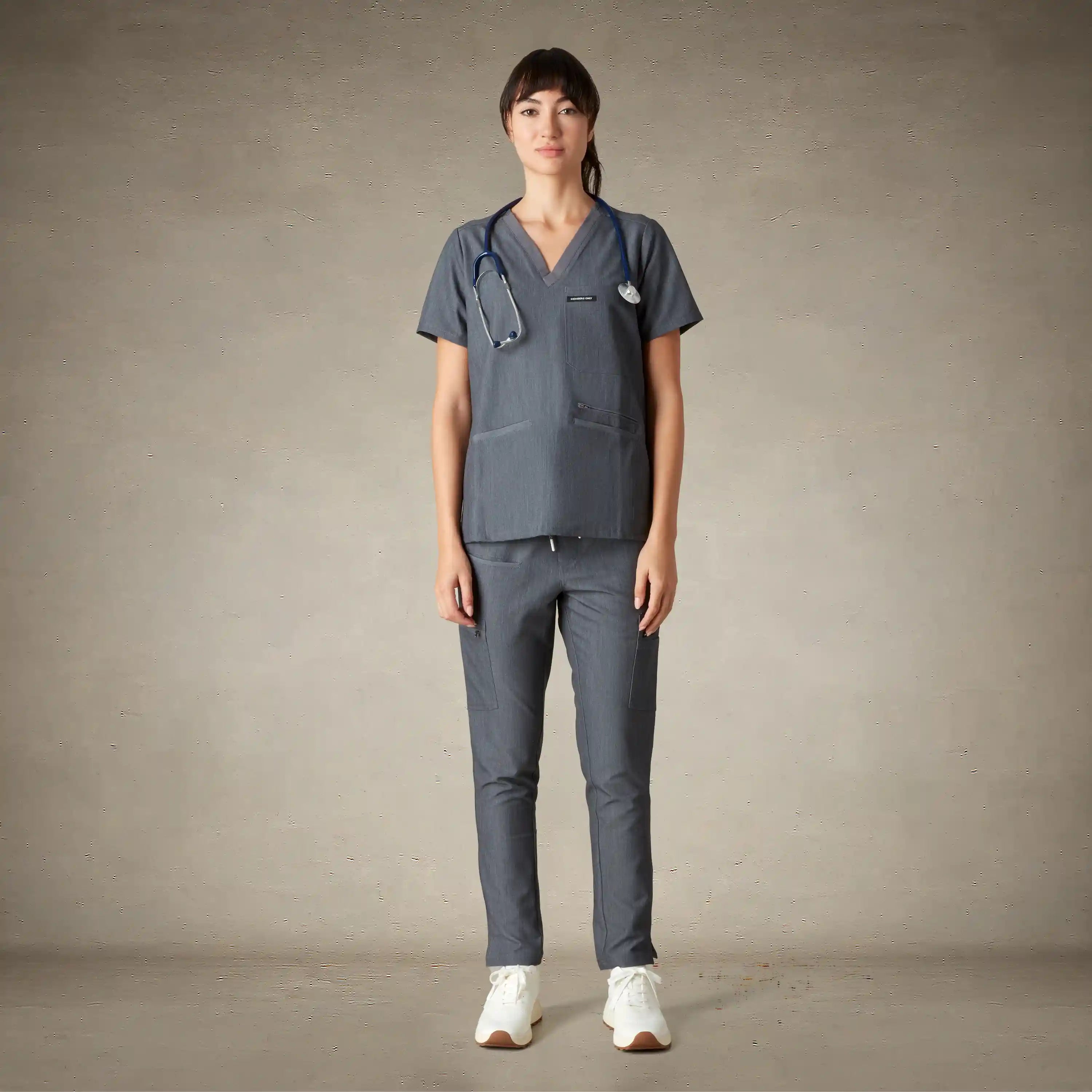 Palermo 4-Pocket Scrub Top