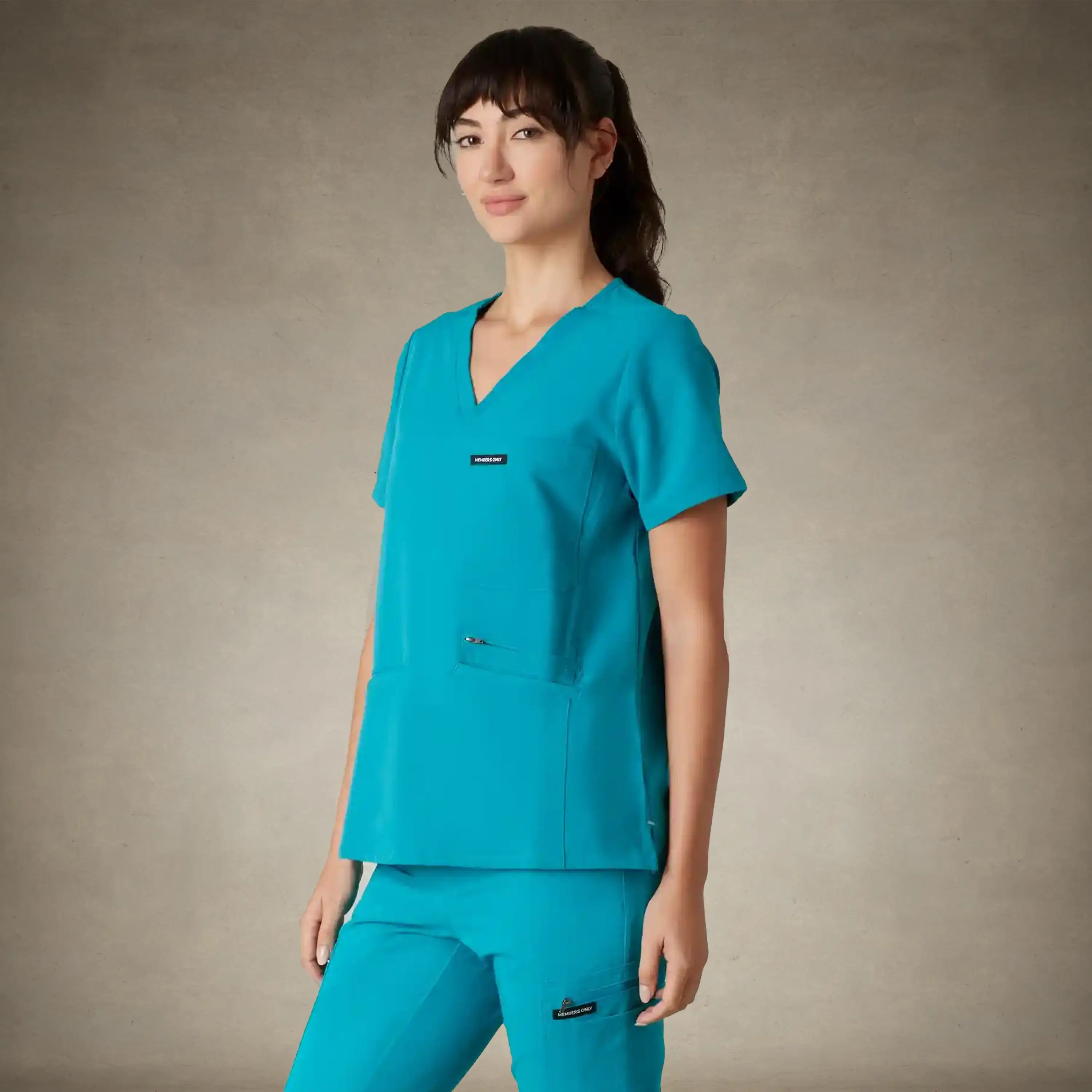 Palermo 4-Pocket Scrub Top