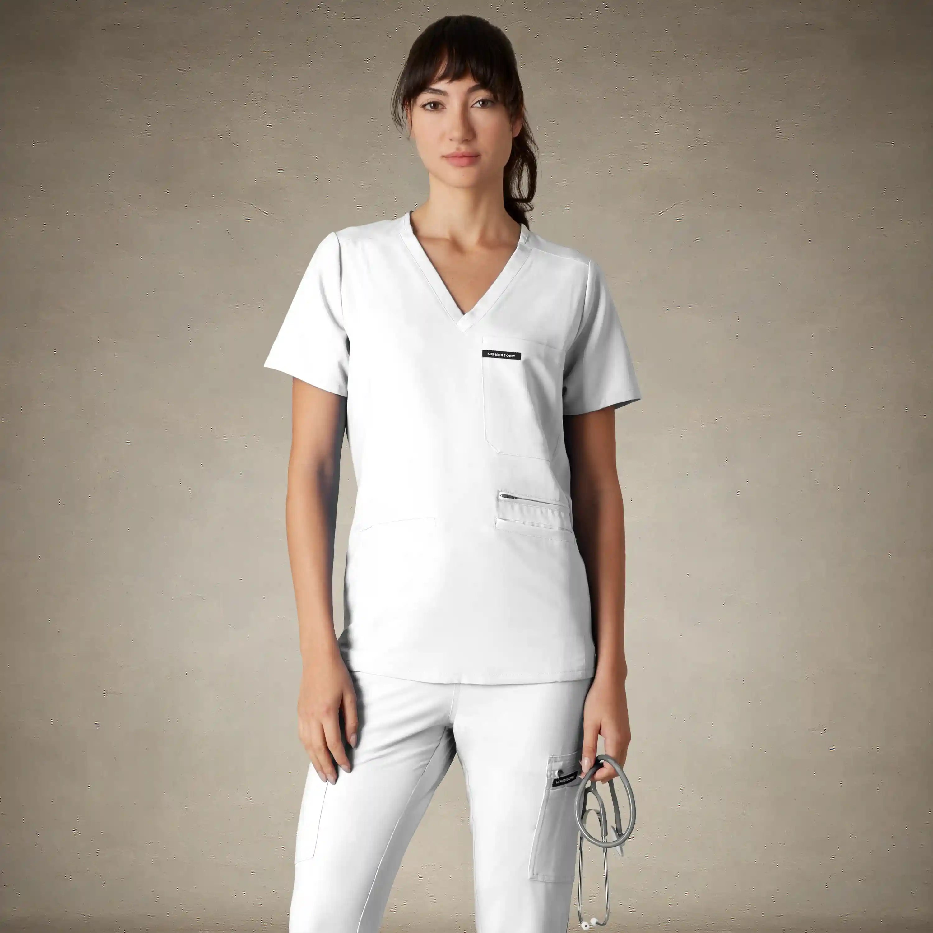 Palermo 4-Pocket Scrub Top