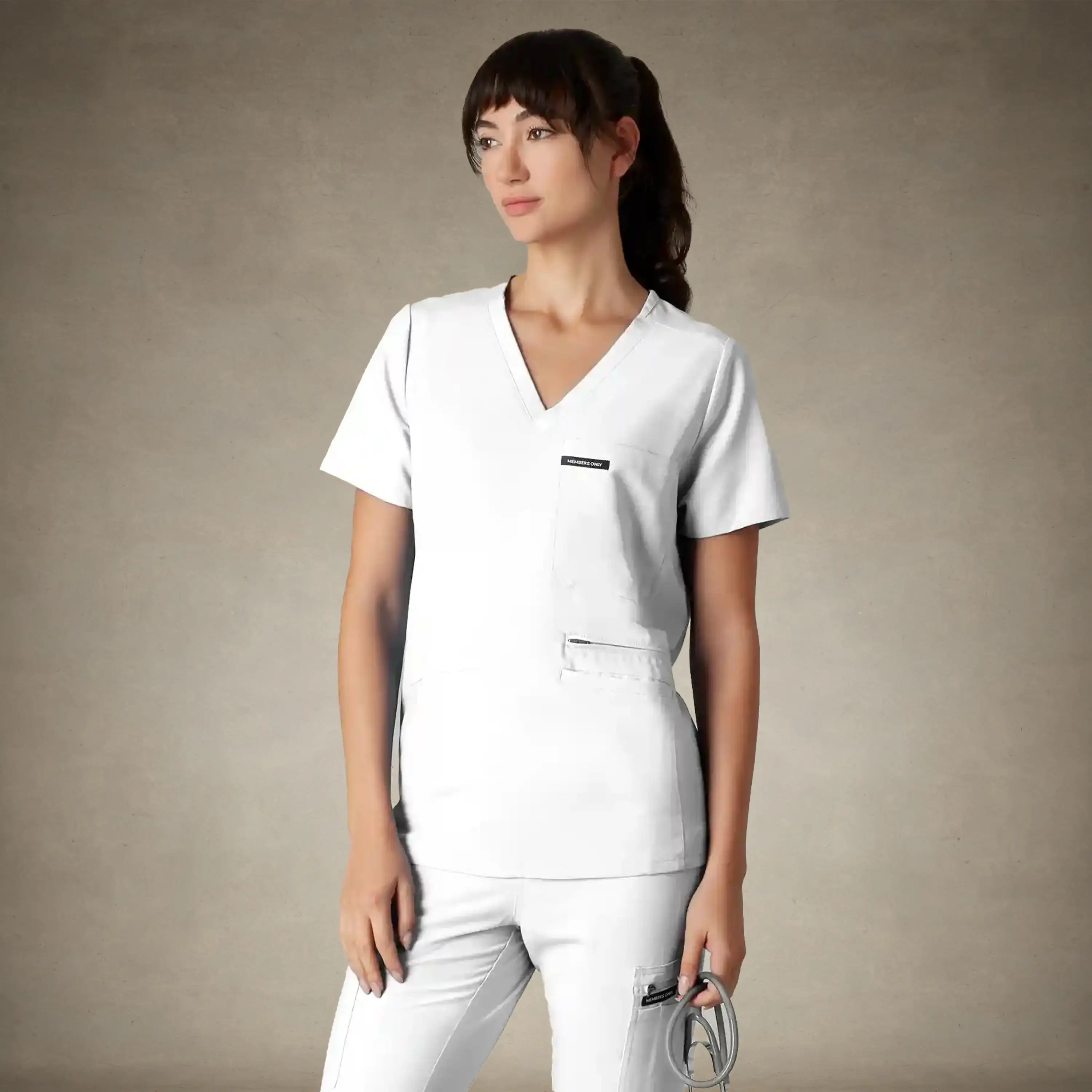 Palermo 4-Pocket Scrub Top