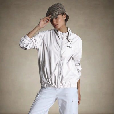 lightweight womens windbreaker jacket for spring small white