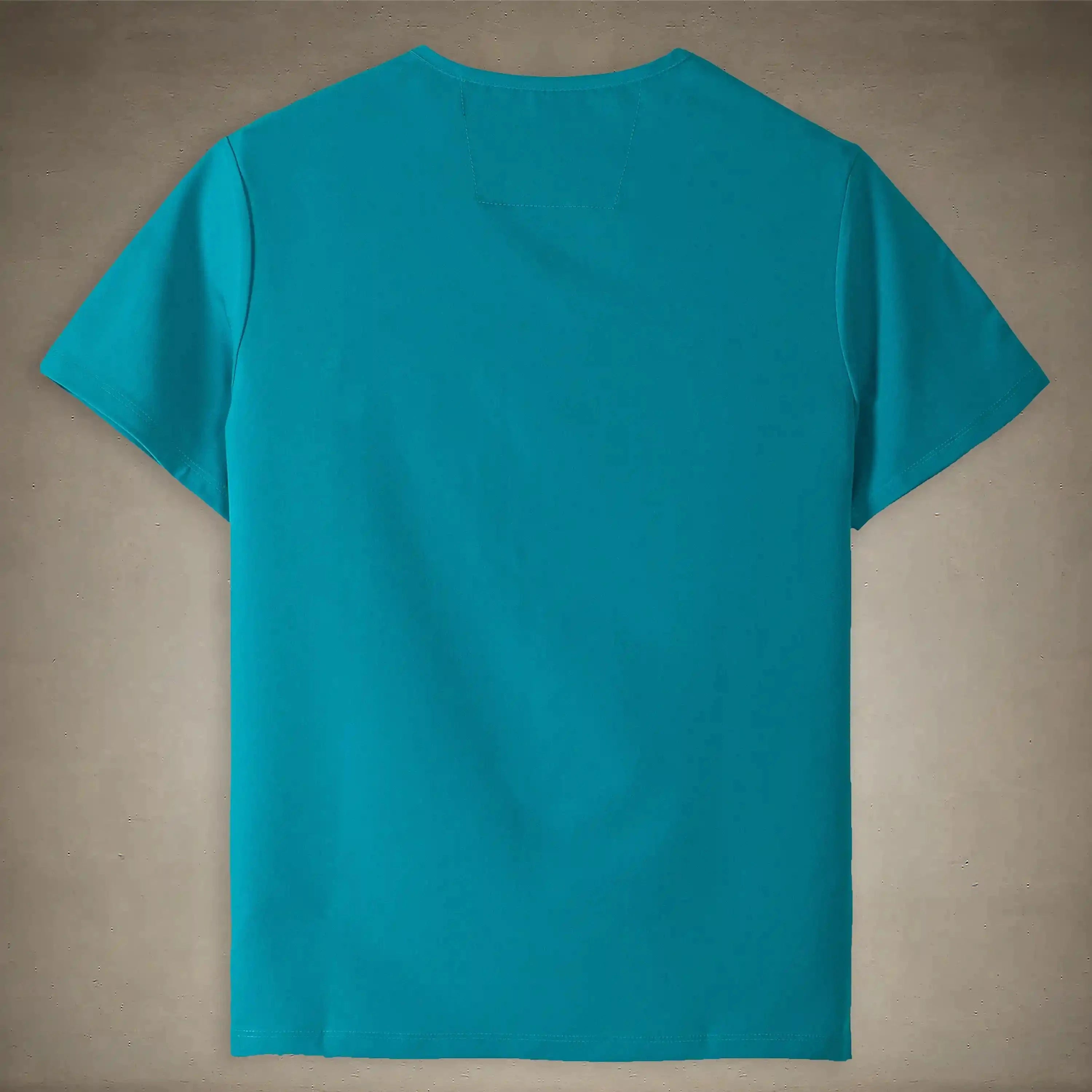Members Only Brighton 2-Pocket Men's Scrubs Top for hospital uniforms Small Teal