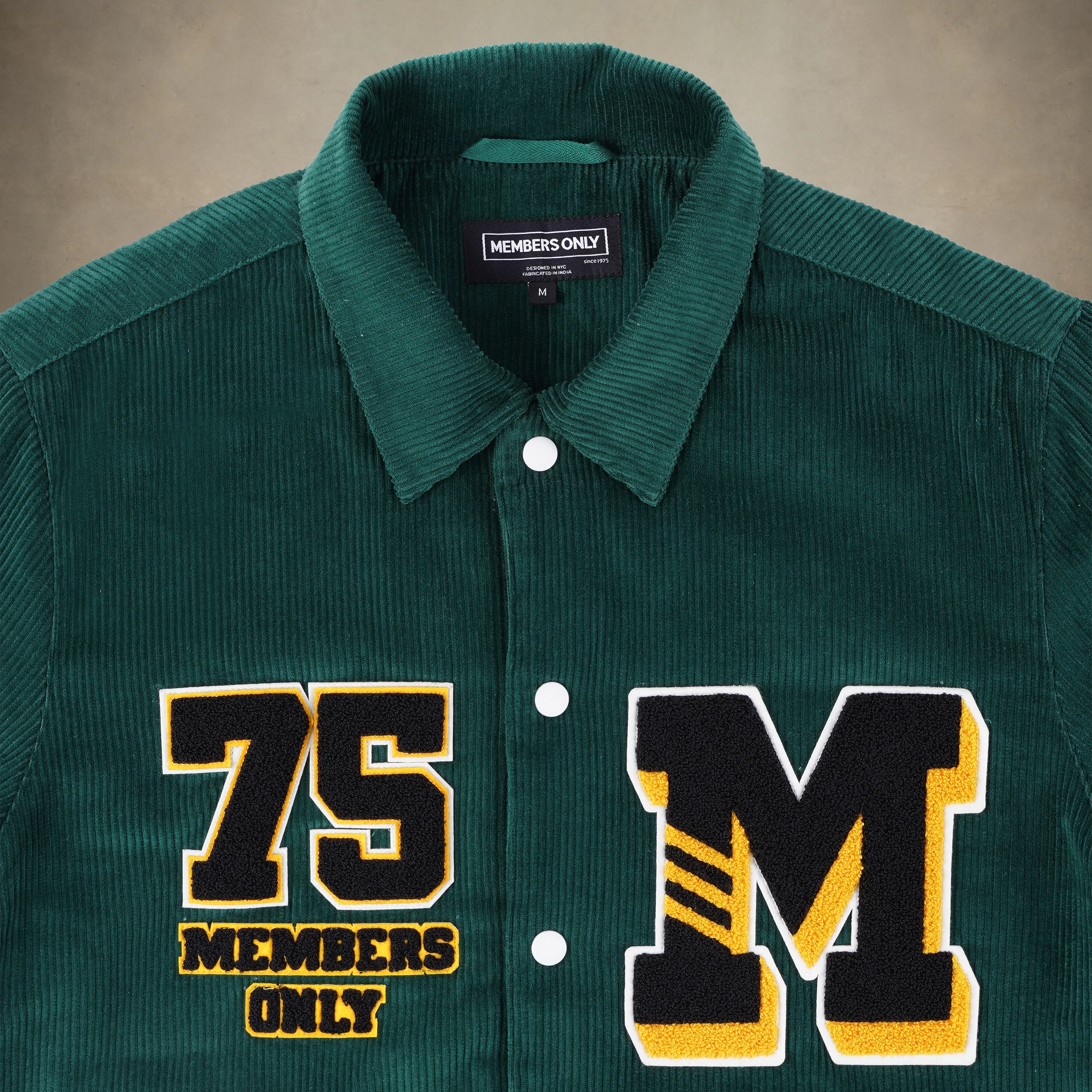 Women's Corduroy Varsity Jacket