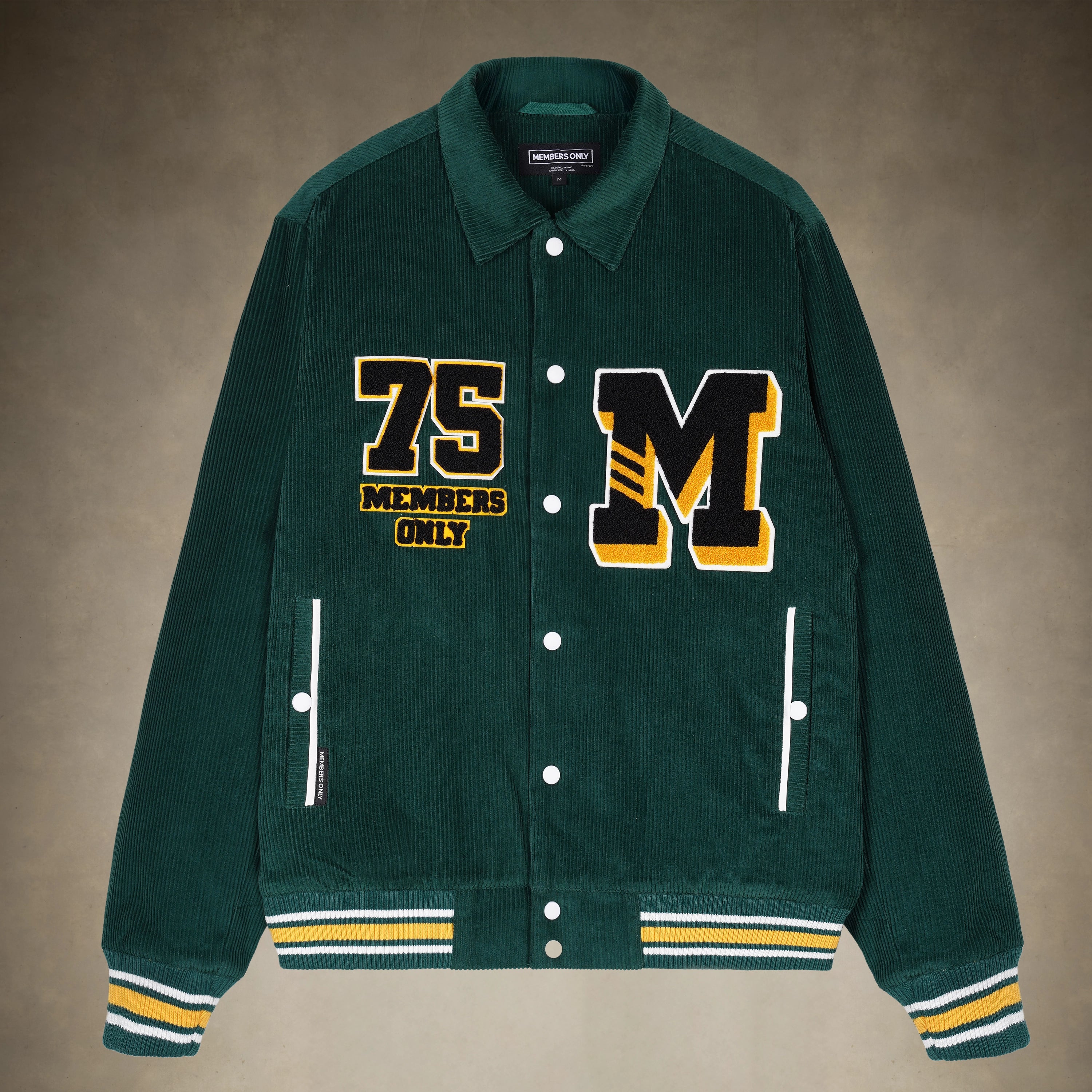 Men's Corduroy Varsity Jacket