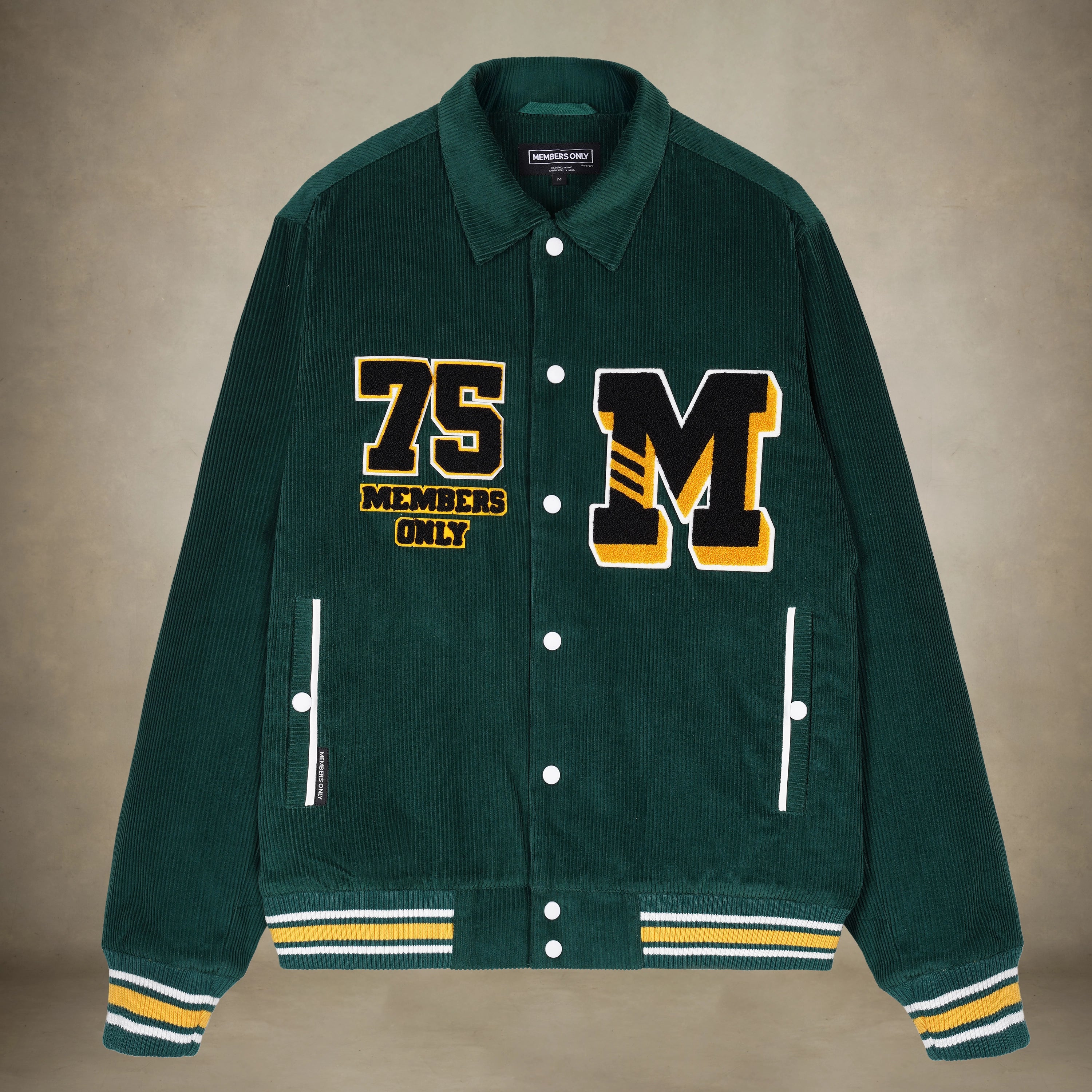 Women's Corduroy Varsity Jacket