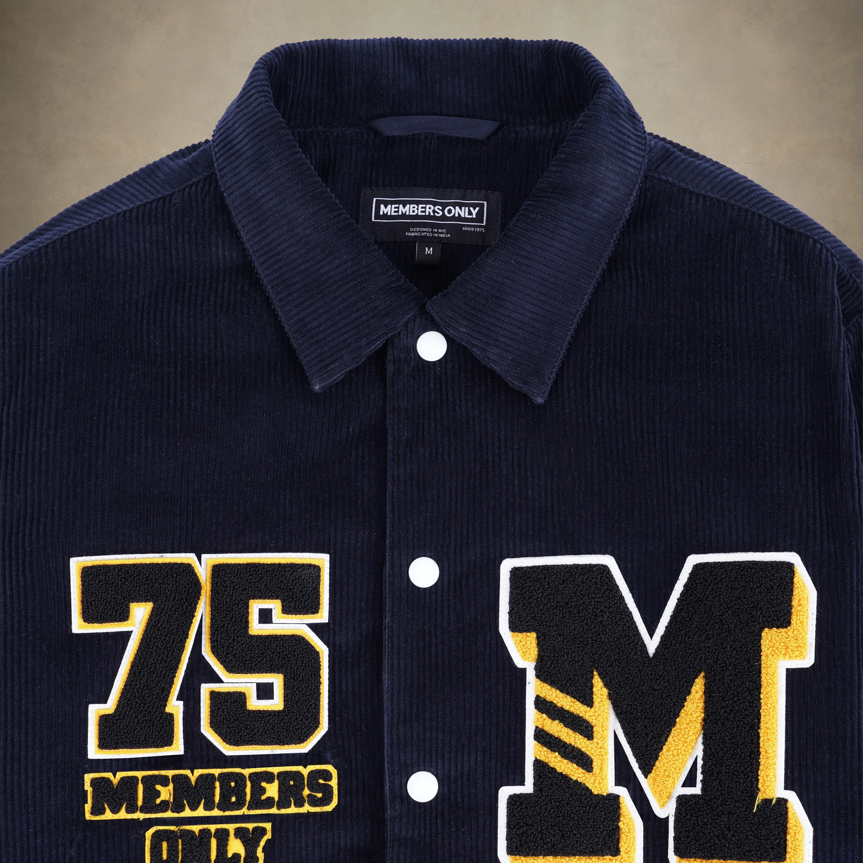 Women's Corduroy Varsity Jacket