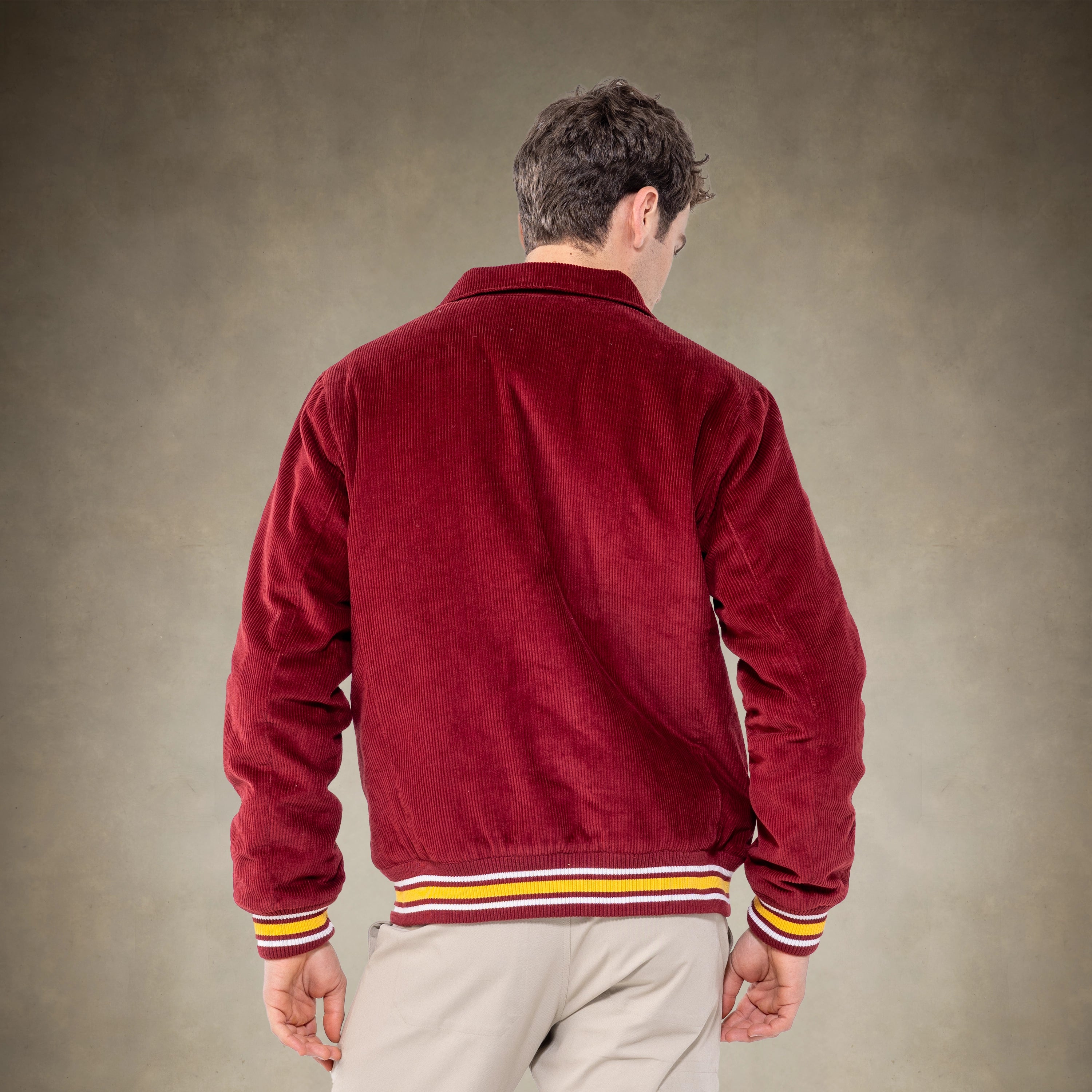 Men's Corduroy Varsity Jacket