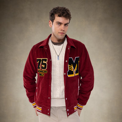 Men's Corduroy Varsity Jacket