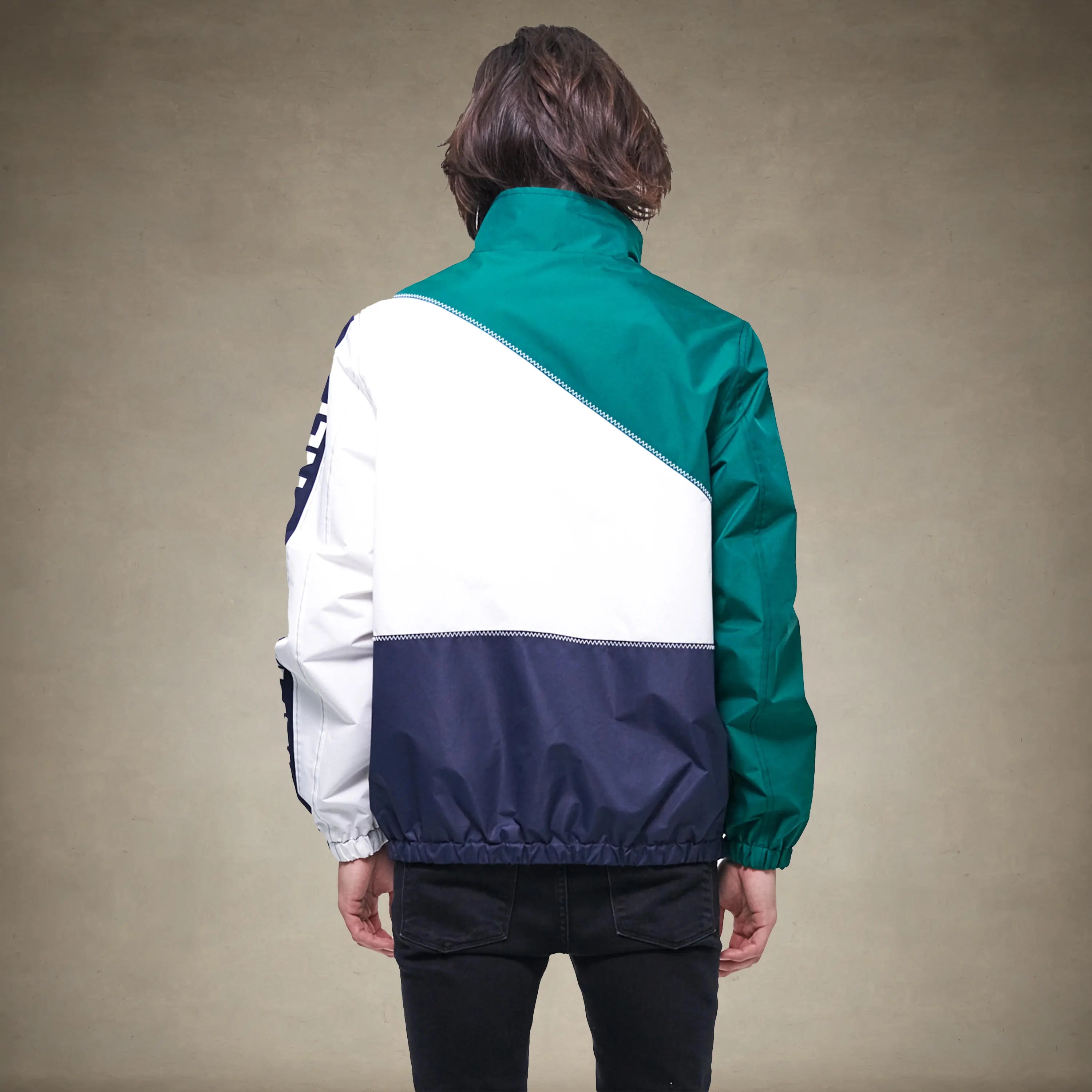 Men's Nautical Color Block Jacket - FINAL SALE