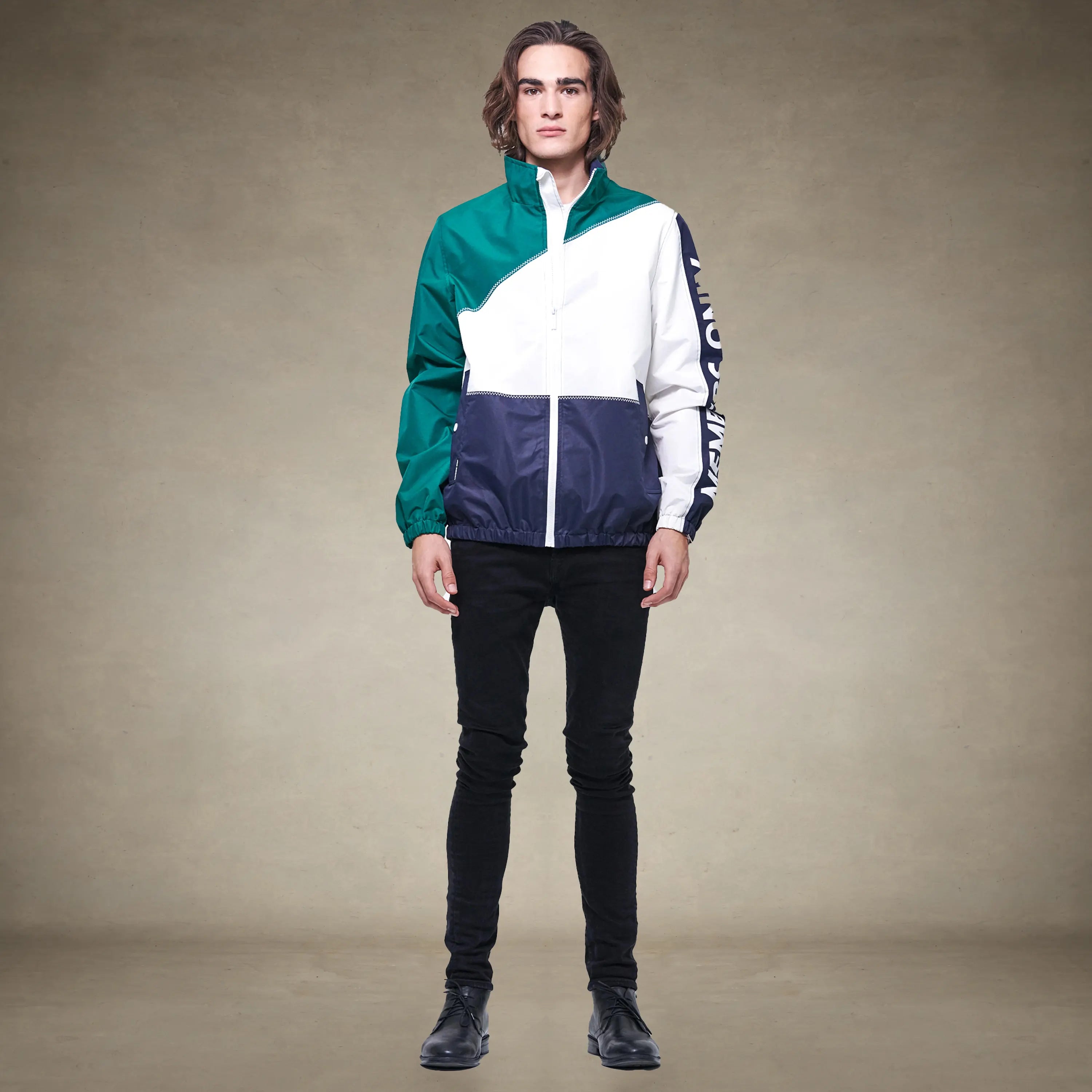 Men's Nautical Color Block Jacket - FINAL SALE
