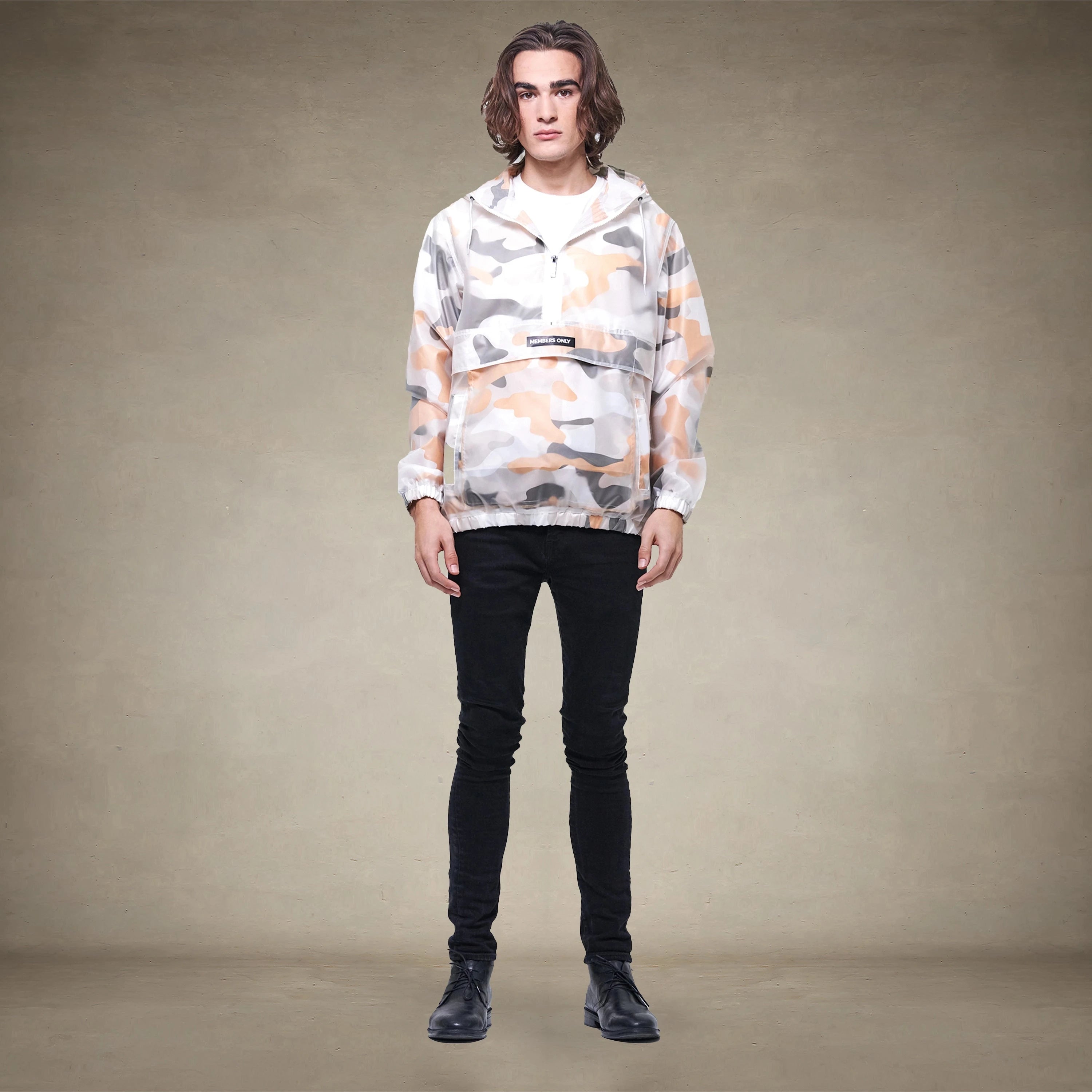 Men's Printed Camo + Translucent Layering Jacket - FINAL SALE Men's Jackets Members Only®