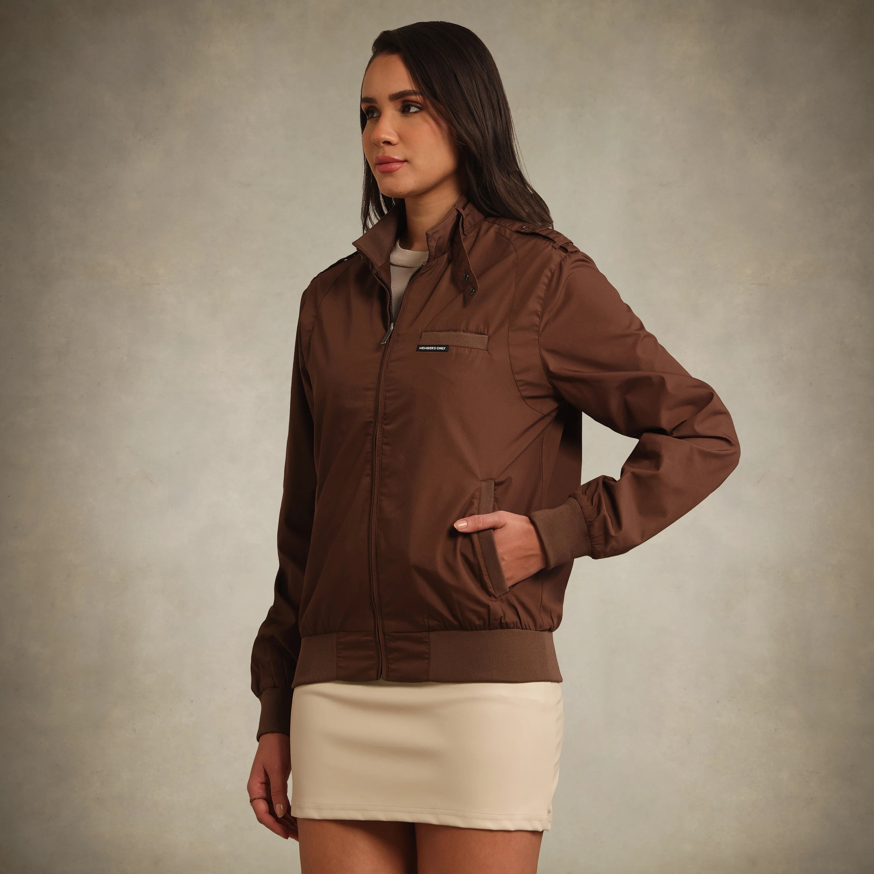 Women's Classic Iconic Racer Oversized Jacket
