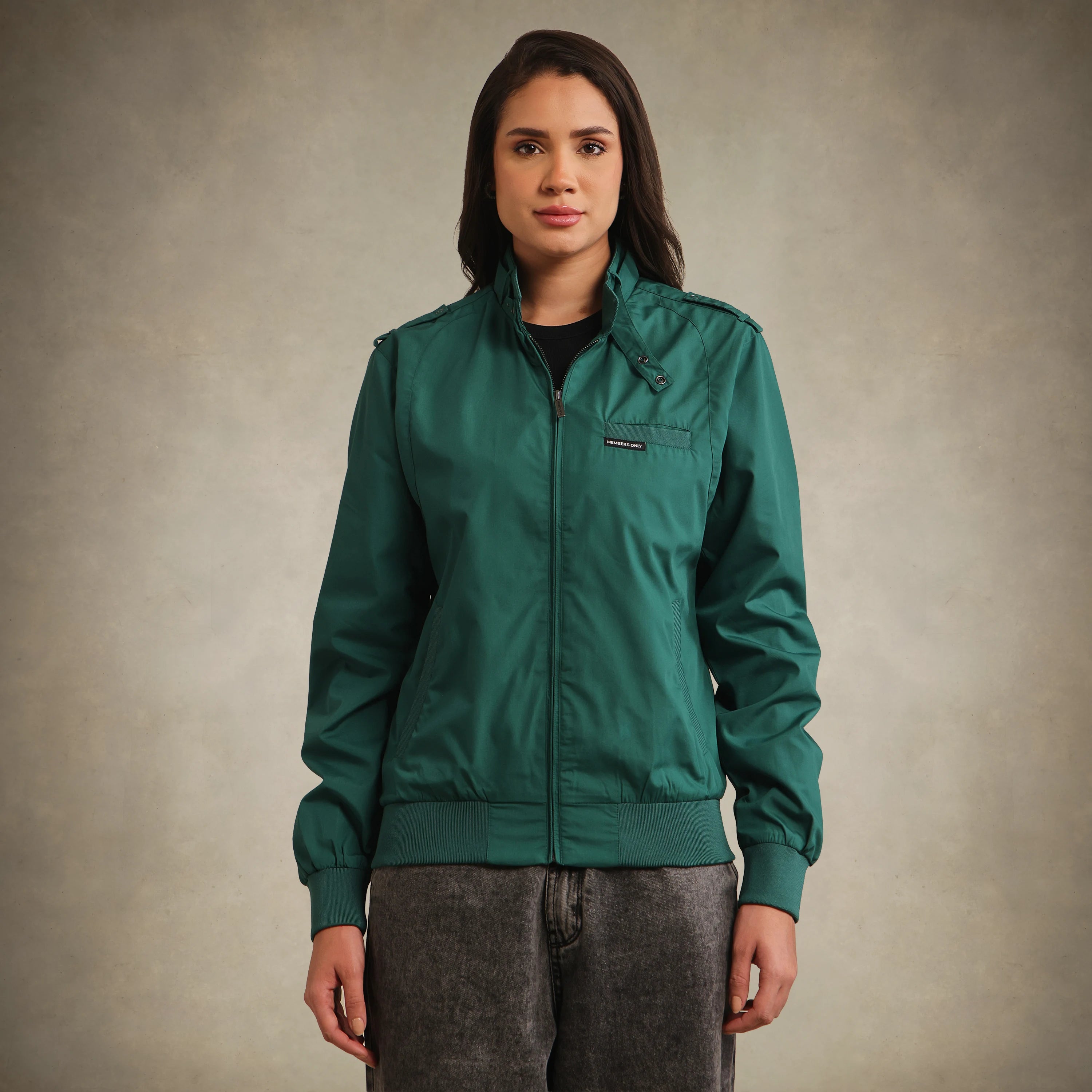 Women's Classic Iconic Racer Oversized Jacket