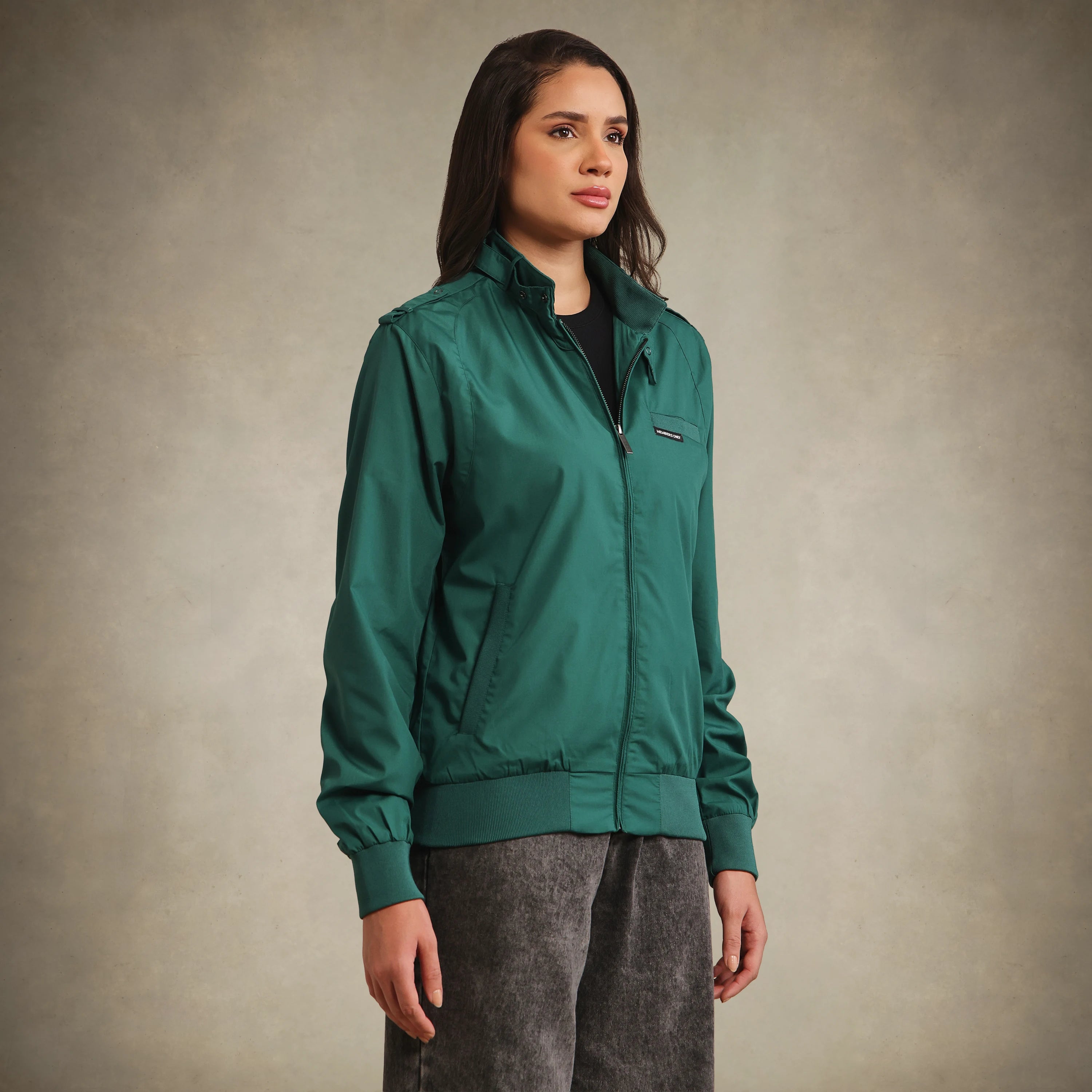Women's Classic Iconic Racer Oversized Jacket