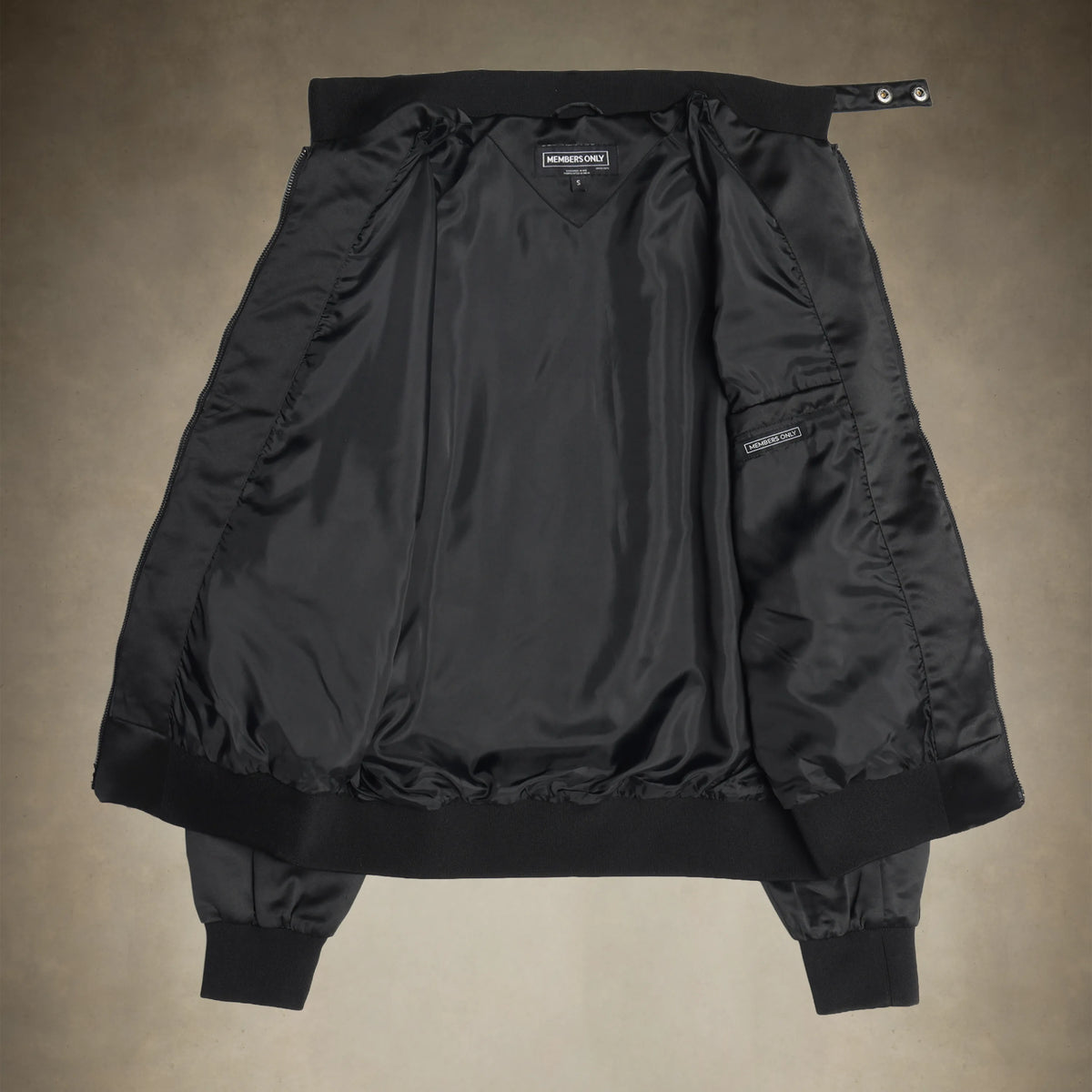 Men's Classic Satin Iconic Racer Jacket