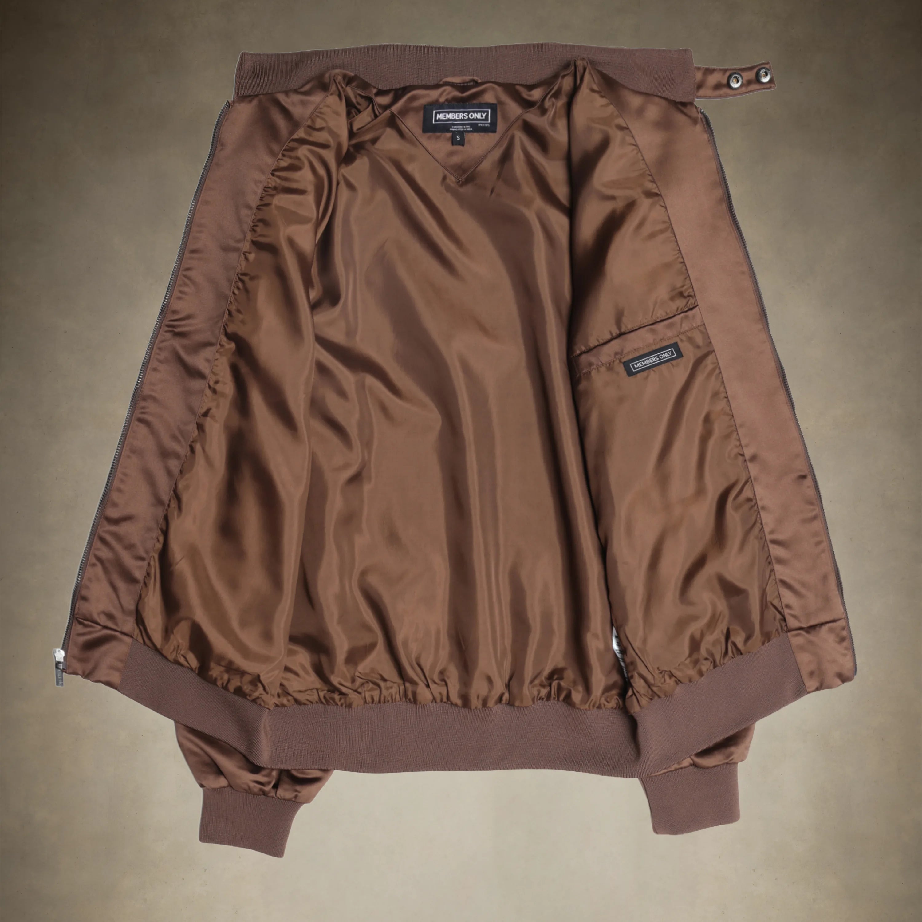 Men's Classic Satin Iconic Racer Jacket