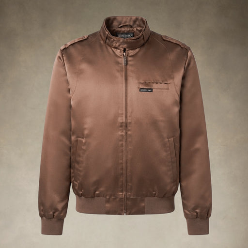 Men's Classic Satin Iconic Racer Jacket
