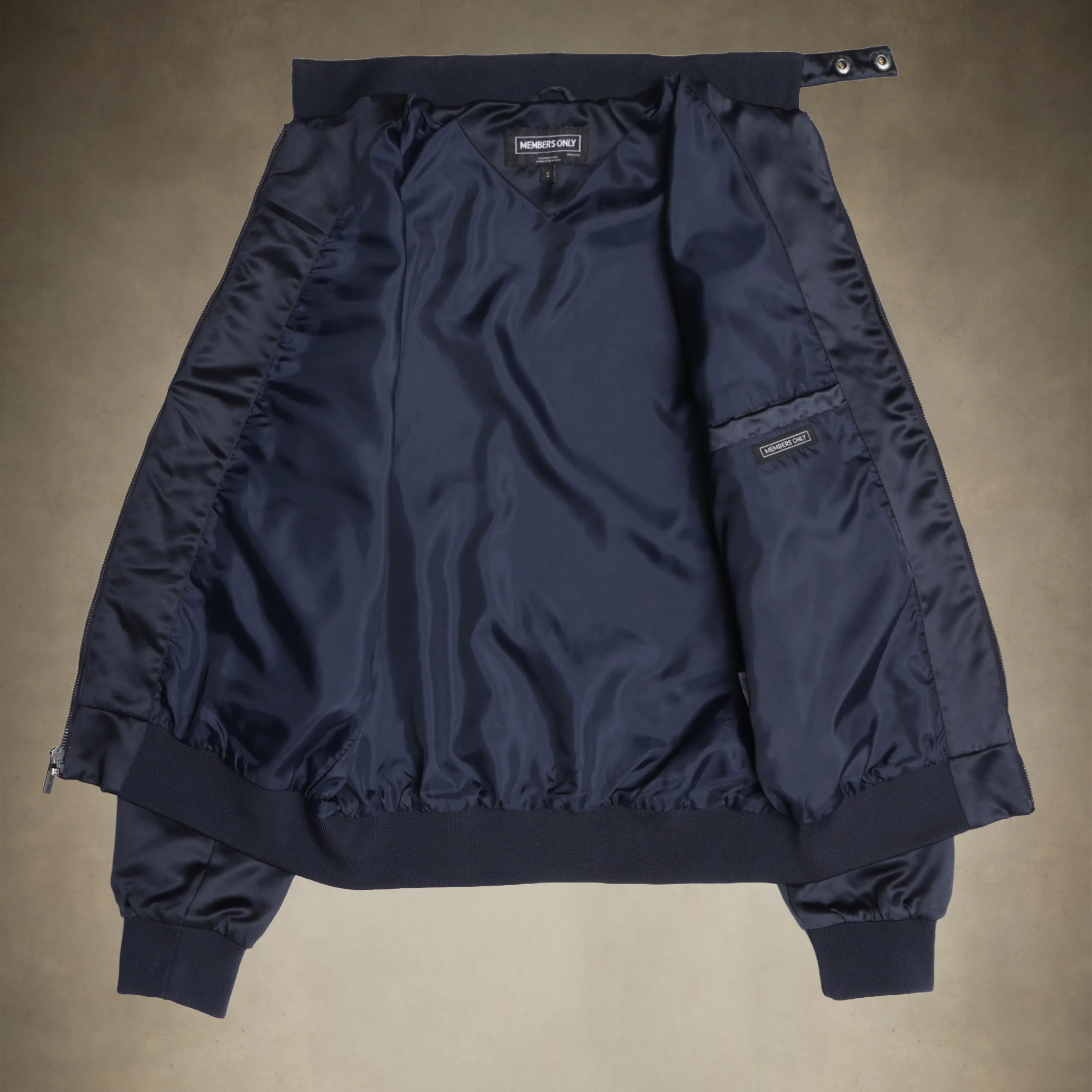 Men's Classic Satin Iconic Racer Jacket