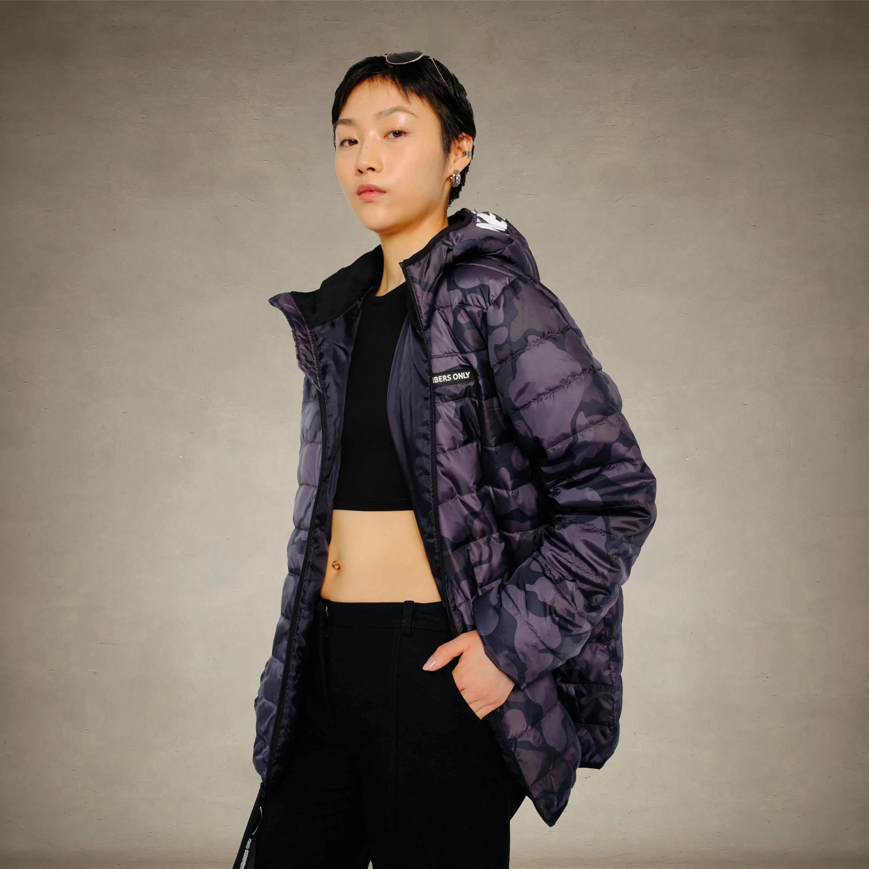Women's Solid Packable Oversized Jacket - FINAL SALE Womens Jacket Members Only®