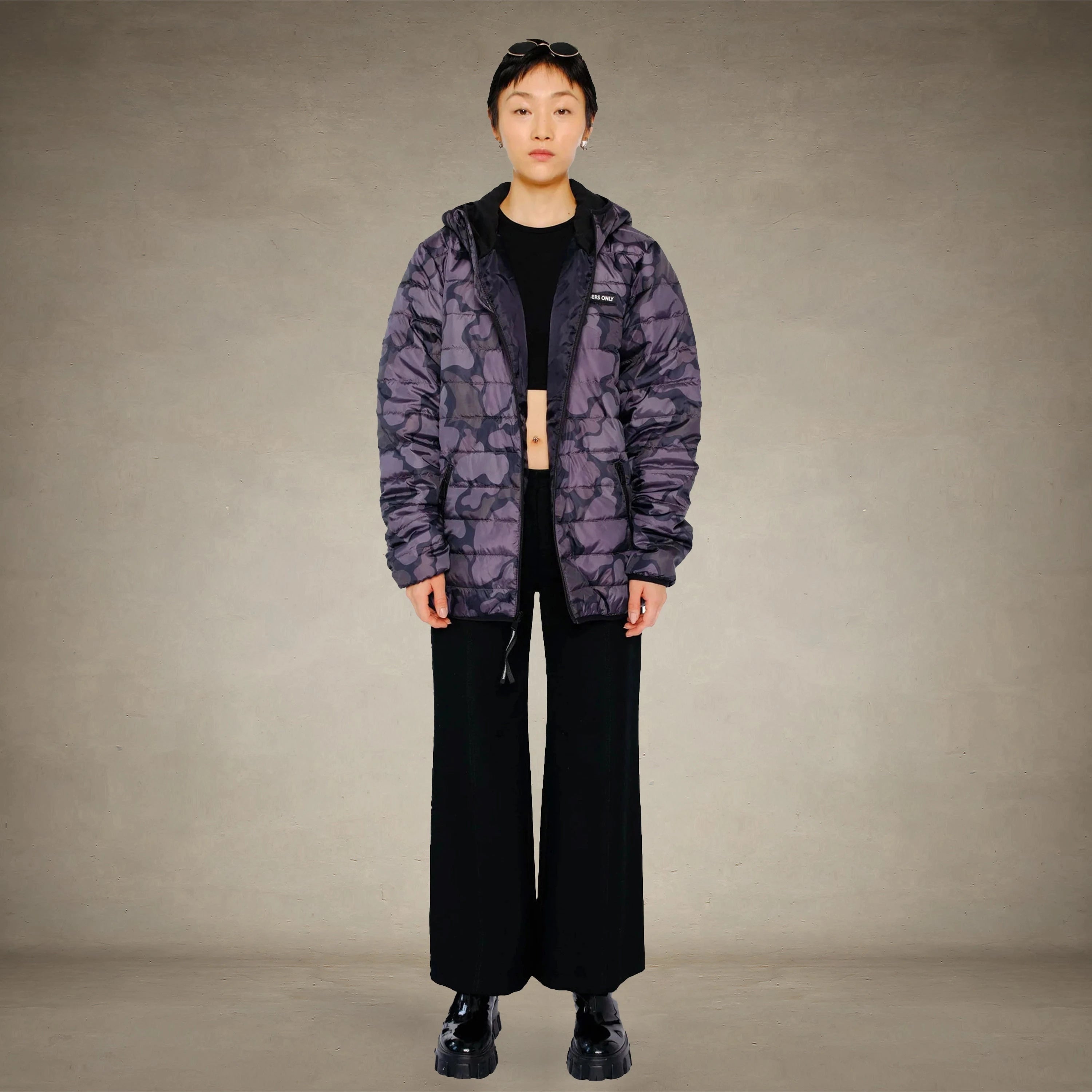 Women's Solid Packable Oversized Jacket - FINAL SALE Womens Jacket Members Only®