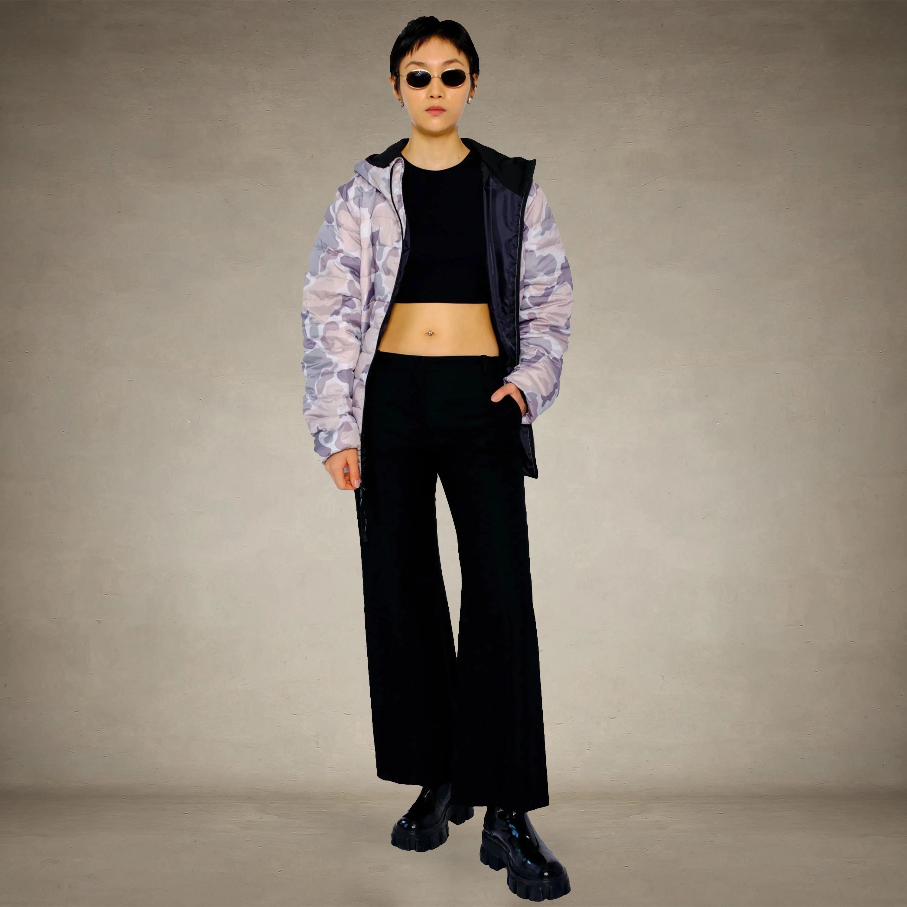 Women's Solid Packable Oversized Jacket - FINAL SALE Womens Jacket Members Only®