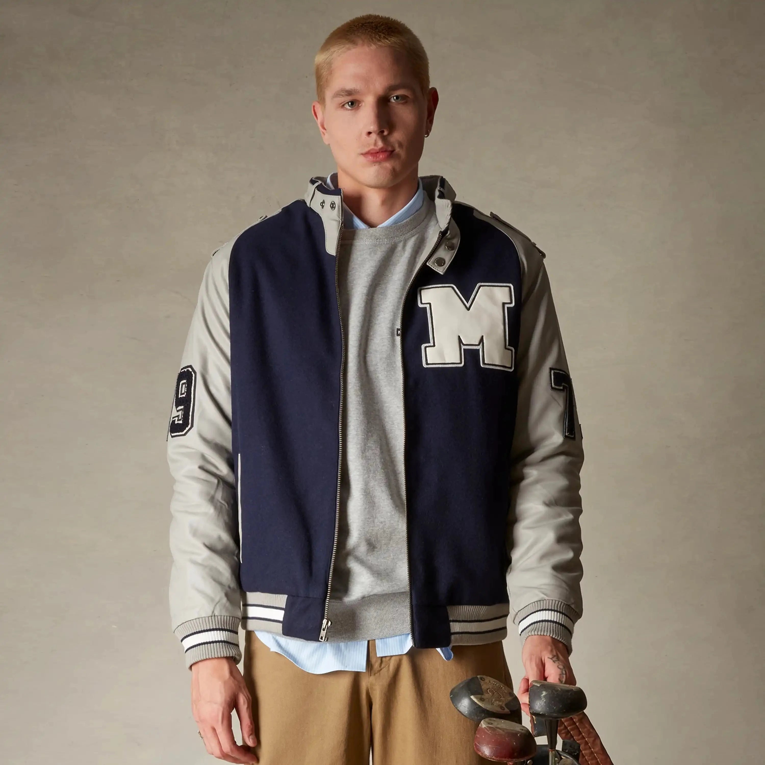 Men's Varsity Jacket Men's Iconic Jacket Members Only® Navy S