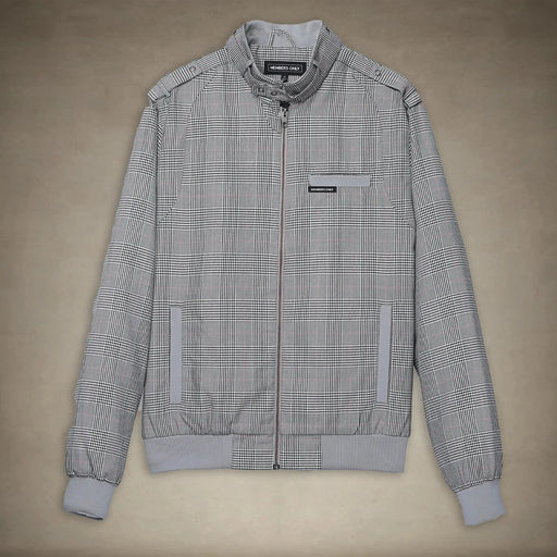 Men's Anderson Glen Plaid Iconic Racer Jacket Men's Iconic Jacket Members Only®