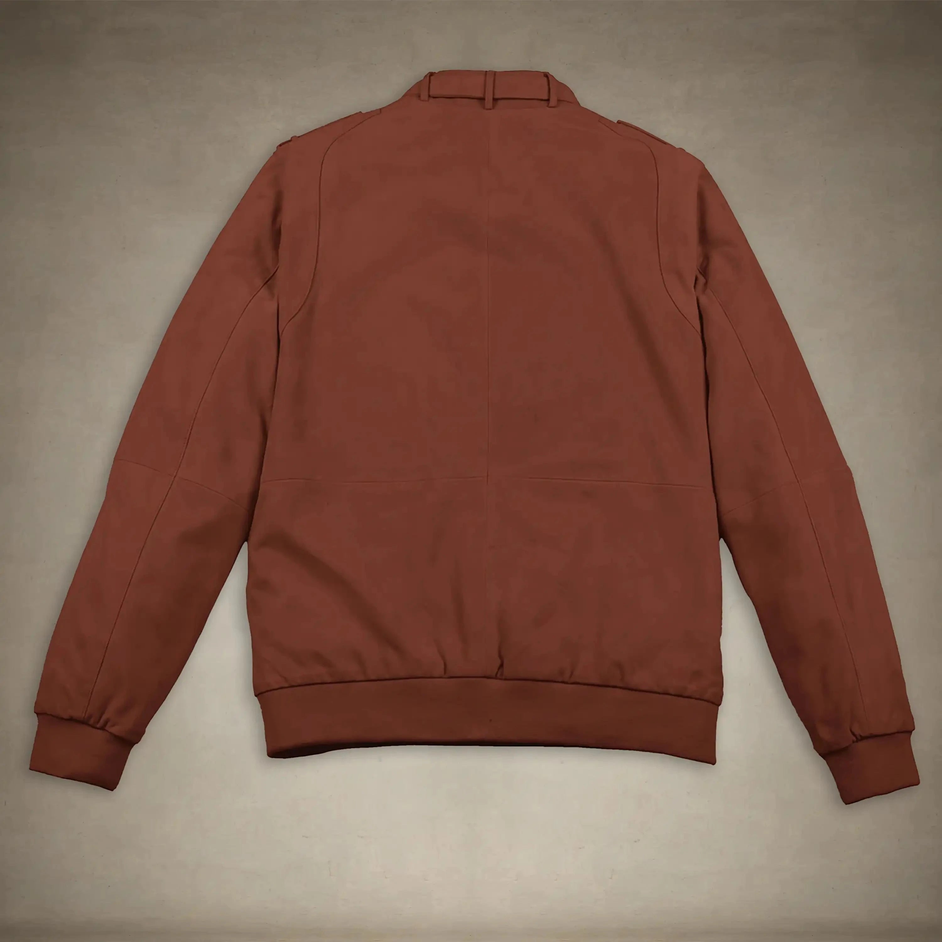 members only soft suede iconic vegan leather jacket mens