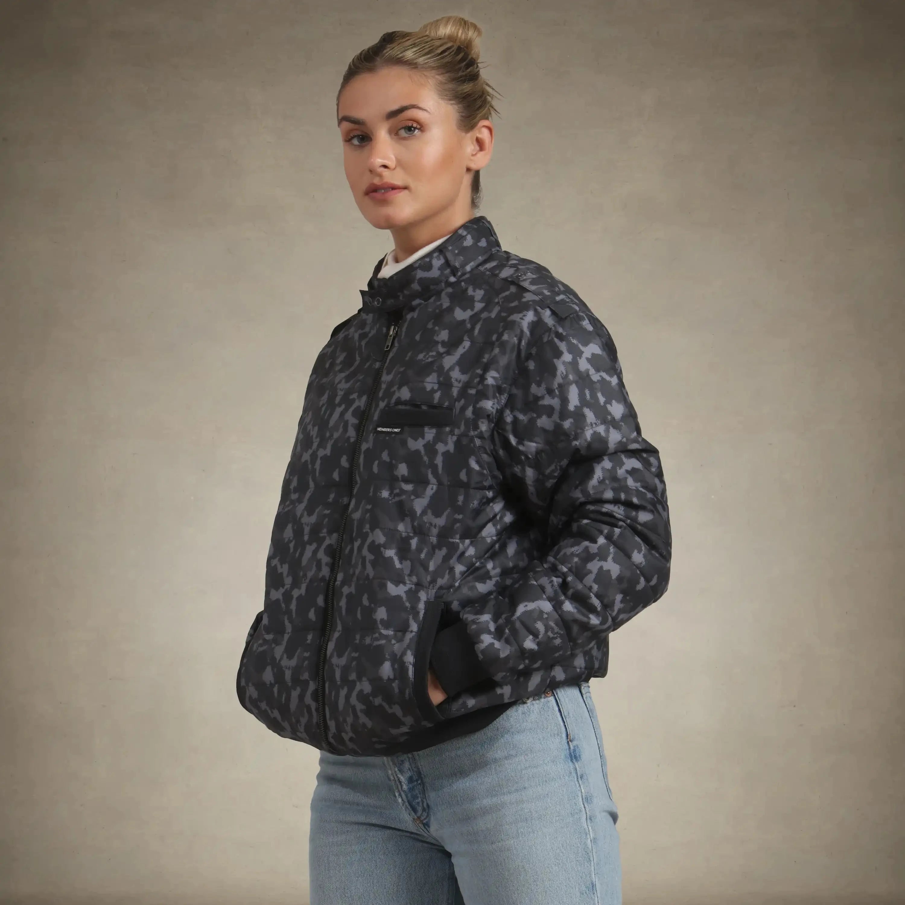 Women's SoHo Oversized Quilted Jacket Women's Iconic Jacket Members Only®