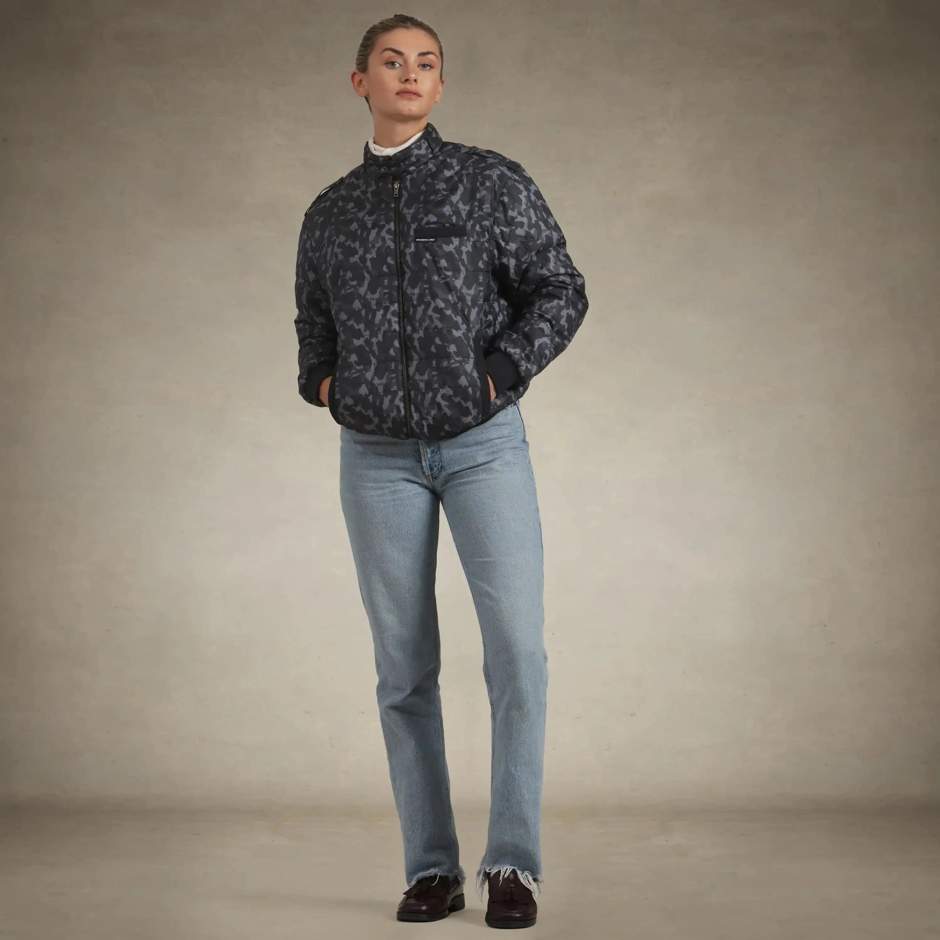 Women's SoHo Oversized Quilted Jacket Women's Iconic Jacket Members Only®