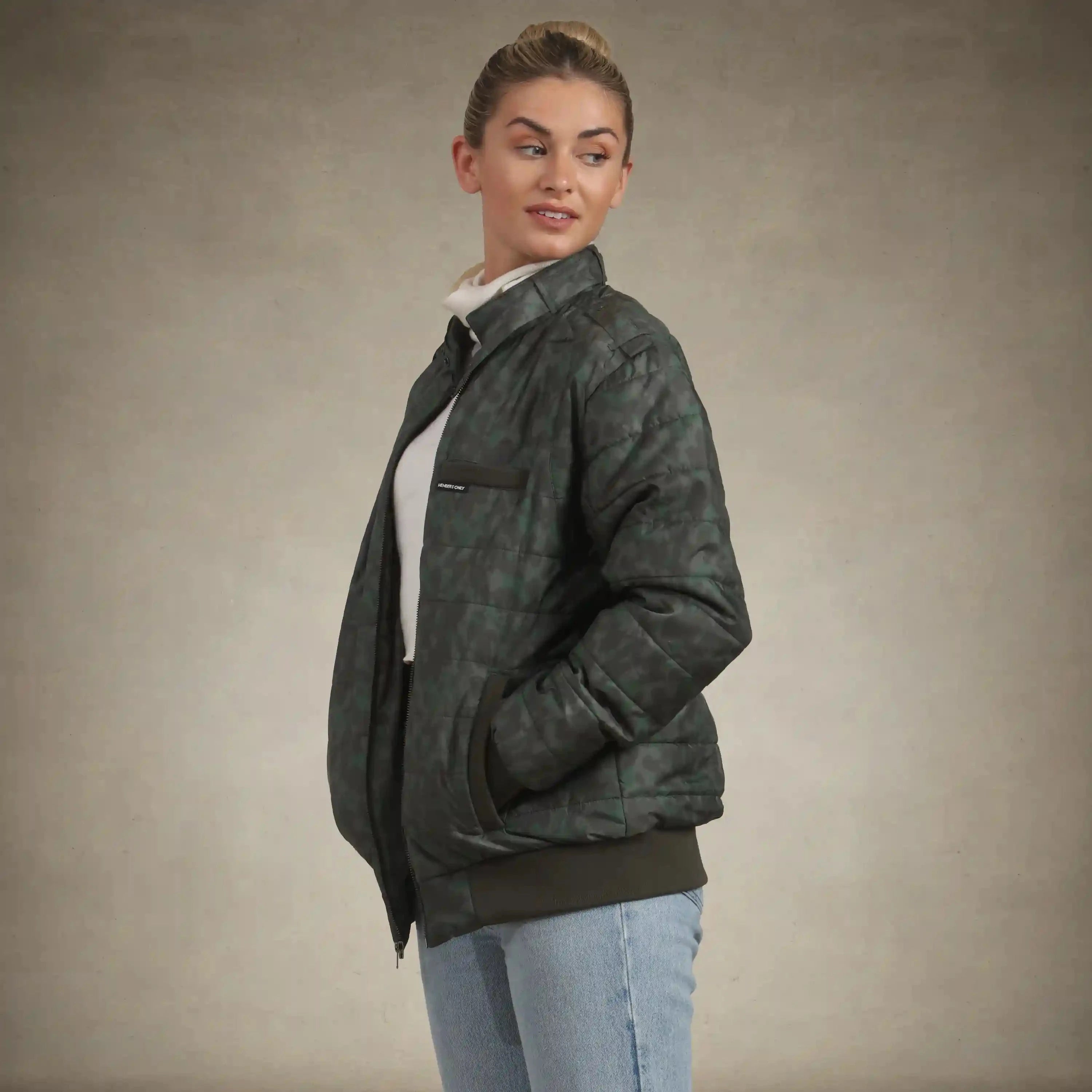 Women's SoHo Oversized Quilted Jacket Women's Iconic Jacket Members Only®