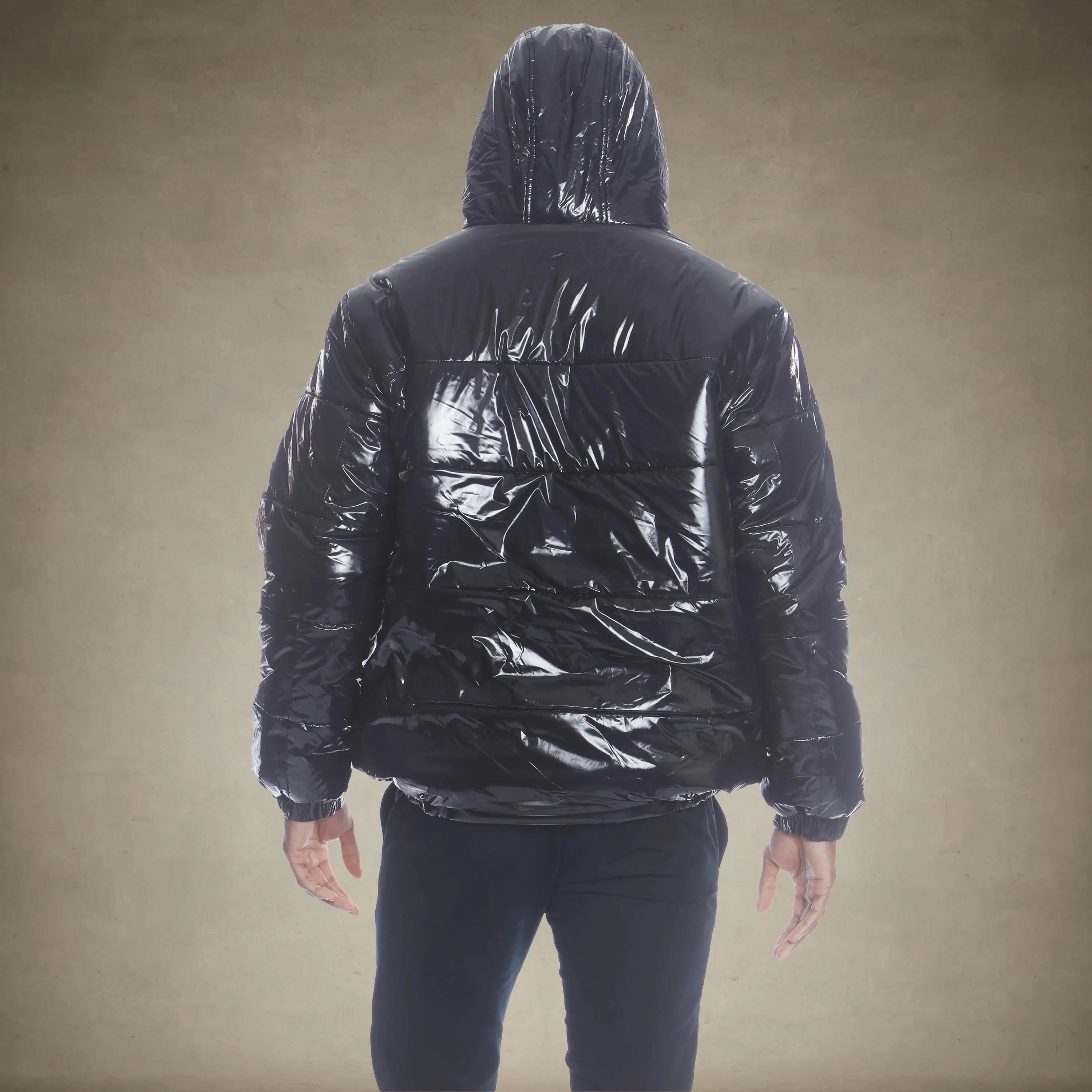 Men's Nickelodeon Shiny Collab Puffer Jacket - FINAL SALE