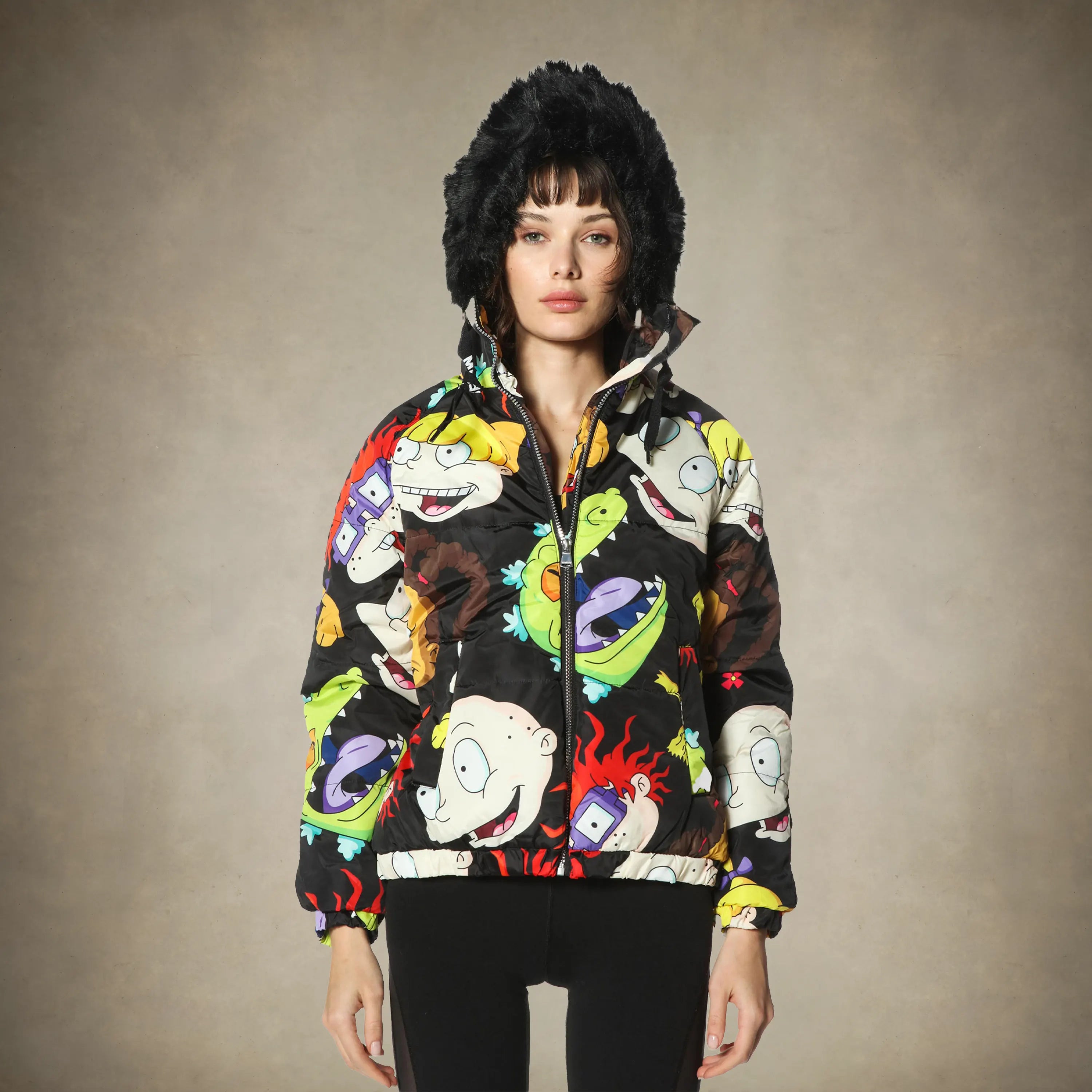 Women's Nickelodeon Snorkel Bomber Jacket - FINAL SALE