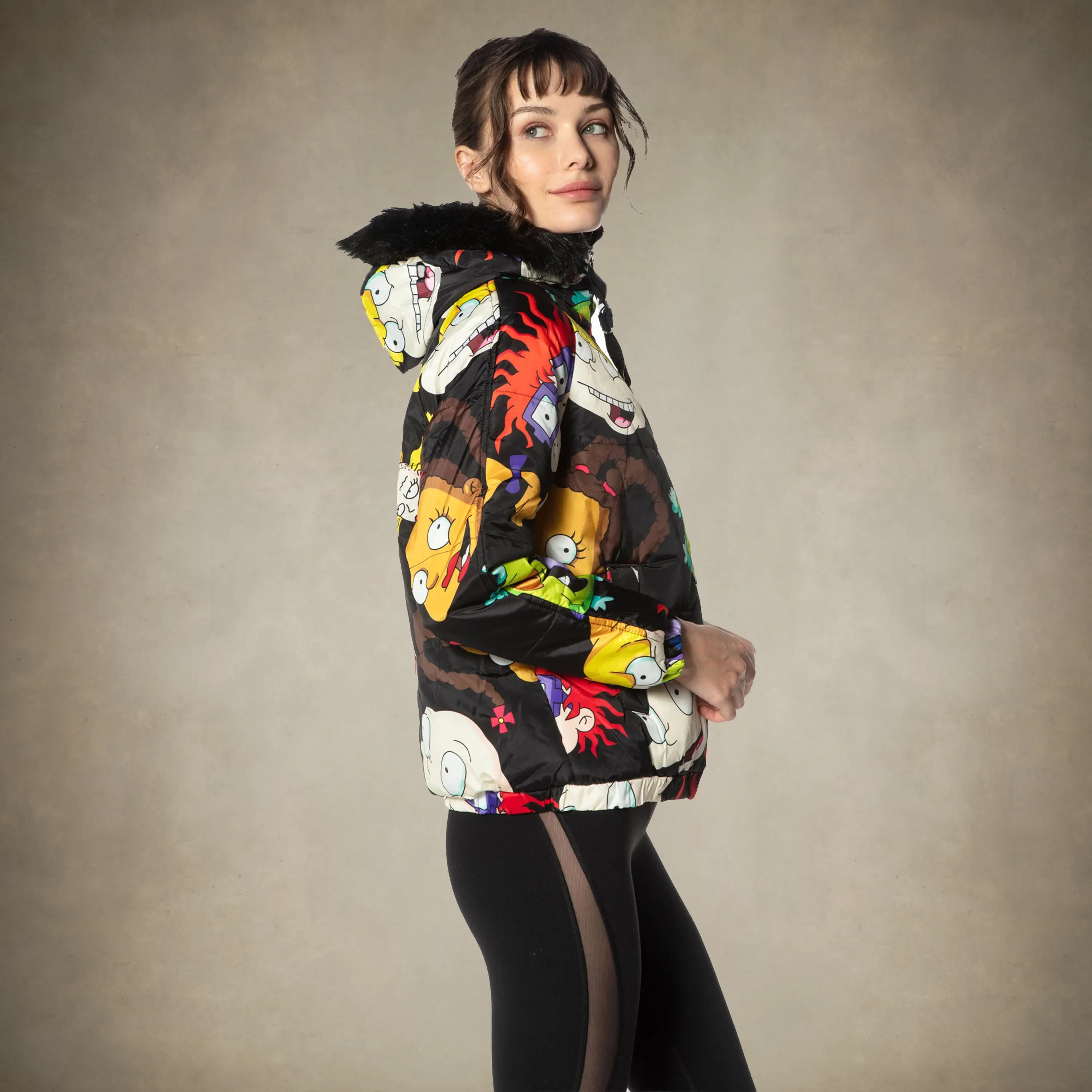 Women's Nickelodeon Snorkel Bomber Jacket - FINAL SALE