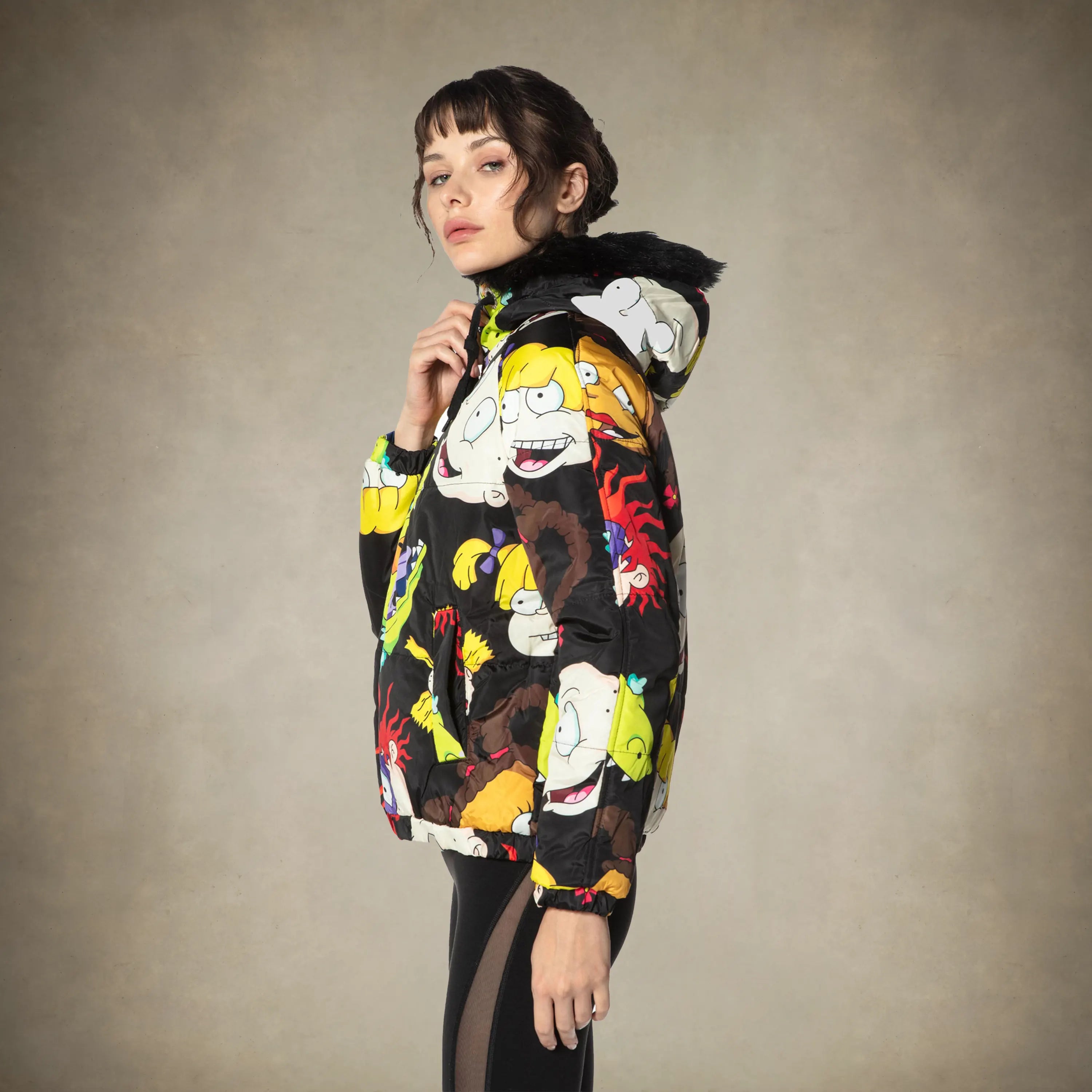 Women's Nickelodeon Snorkel Bomber Jacket - FINAL SALE